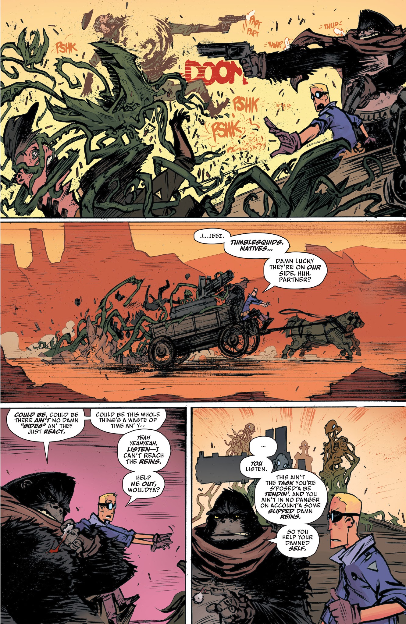 Read online Six-Gun Gorilla comic -  Issue #4 - 19