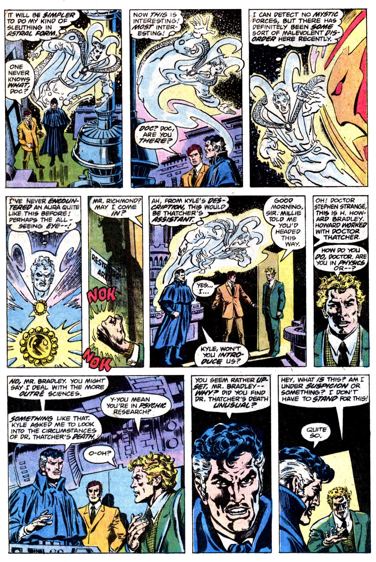 Read online Doctor Strange (1974) comic -  Issue #29 - 9