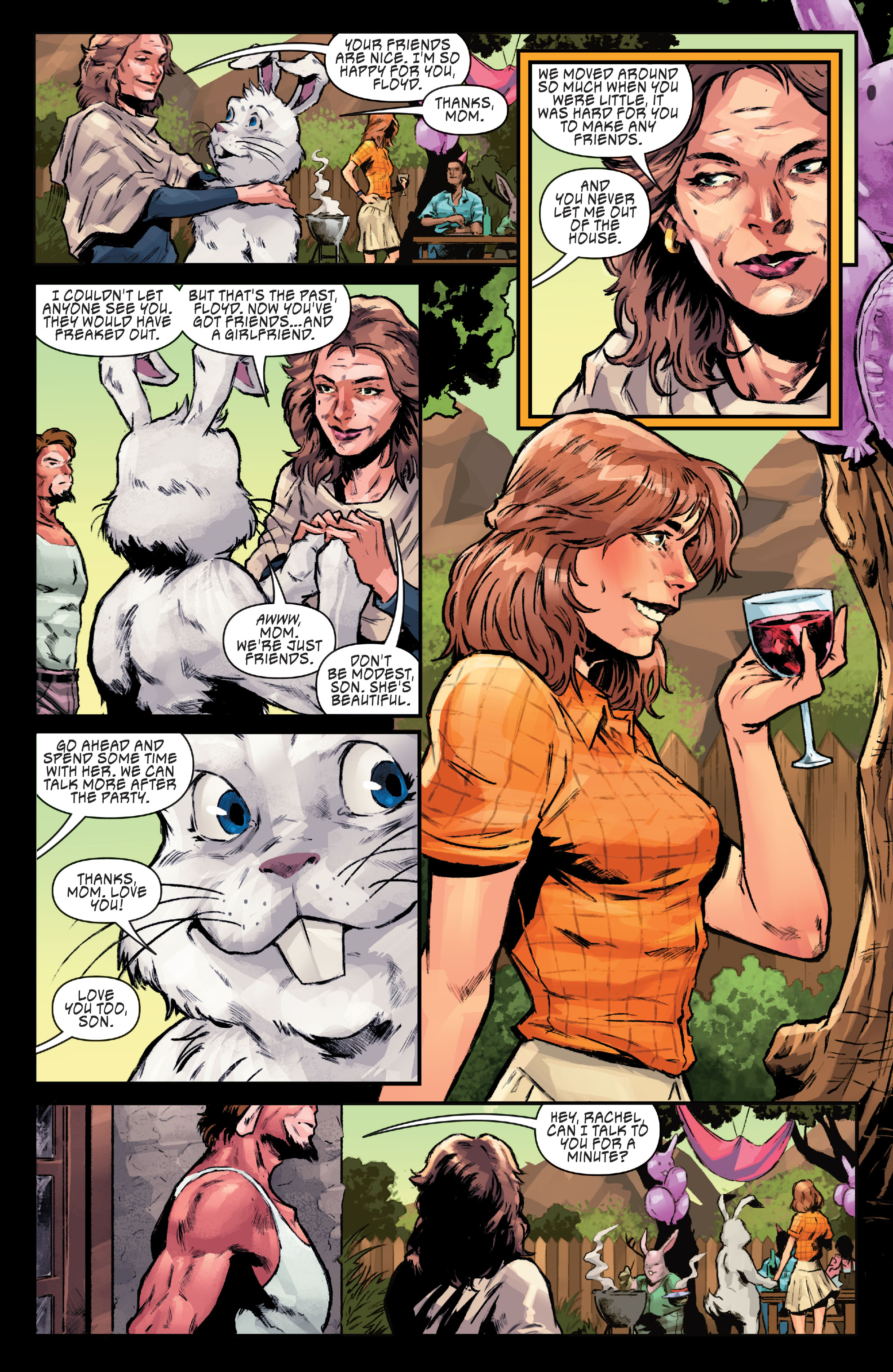 Read online Man Goat & The Bunnyman: Bunnyman's Birthday Bash comic -  Issue # Full - 6