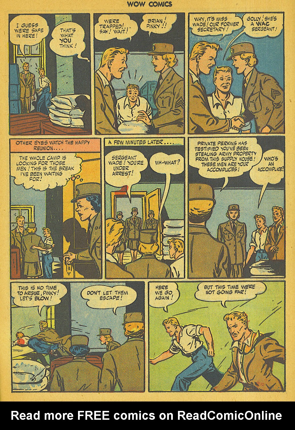Read online Wow Comics comic -  Issue #32 - 18