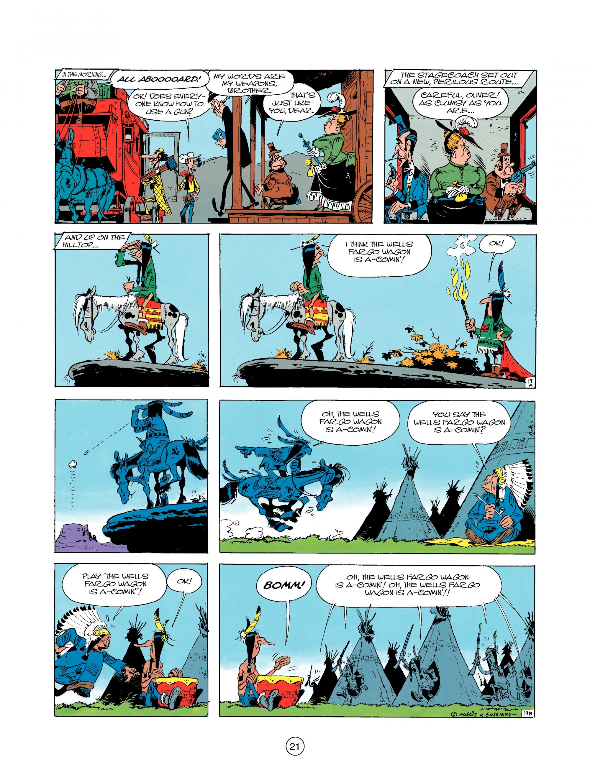 Read online A Lucky Luke Adventure comic -  Issue #25 - 21