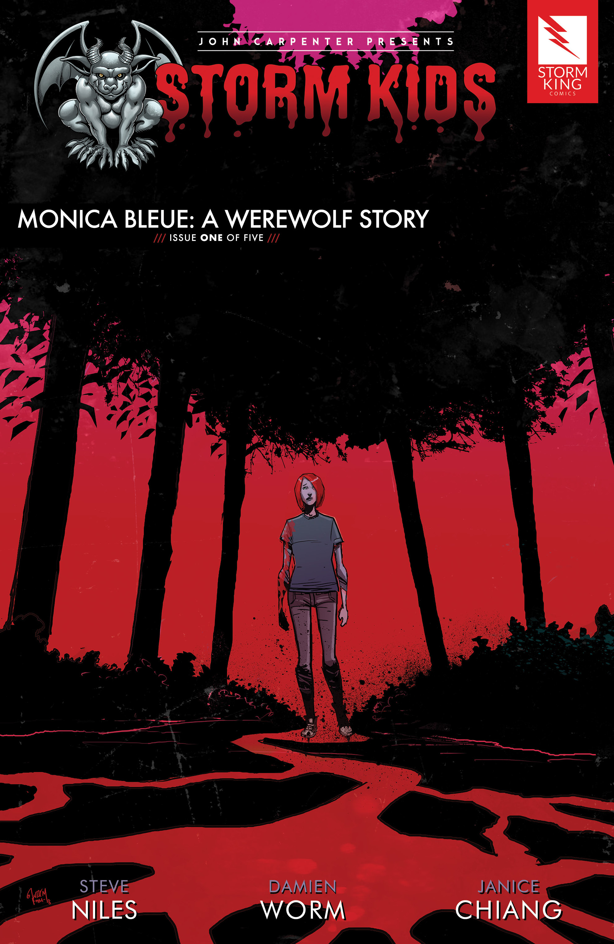 Read online John Carpenter Presents Storm Kids: Monica Bleue: A Werewolf Story comic -  Issue #1 - 1