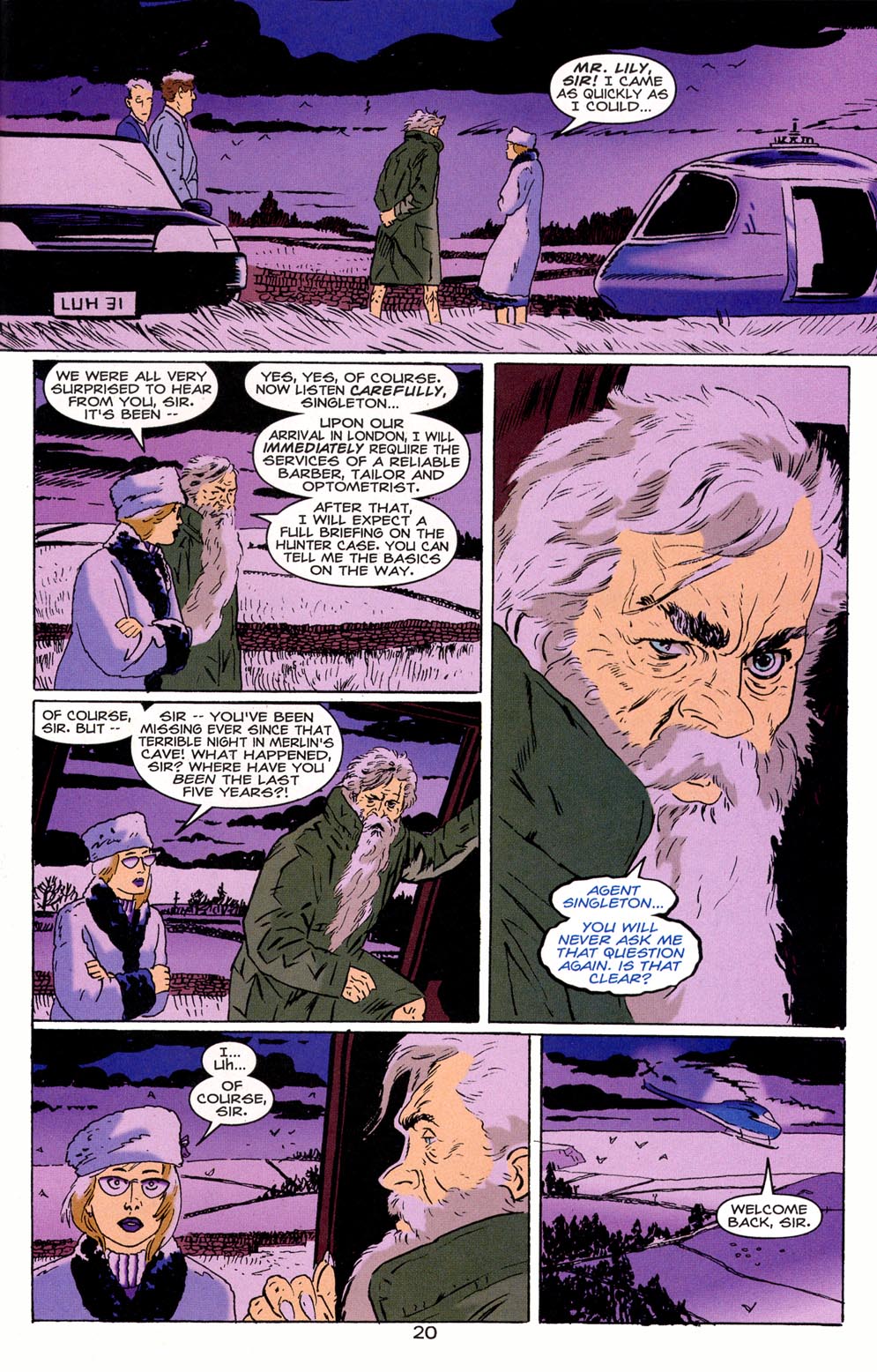 Read online Hunter:  The Age of Magic comic -  Issue #7 - 21