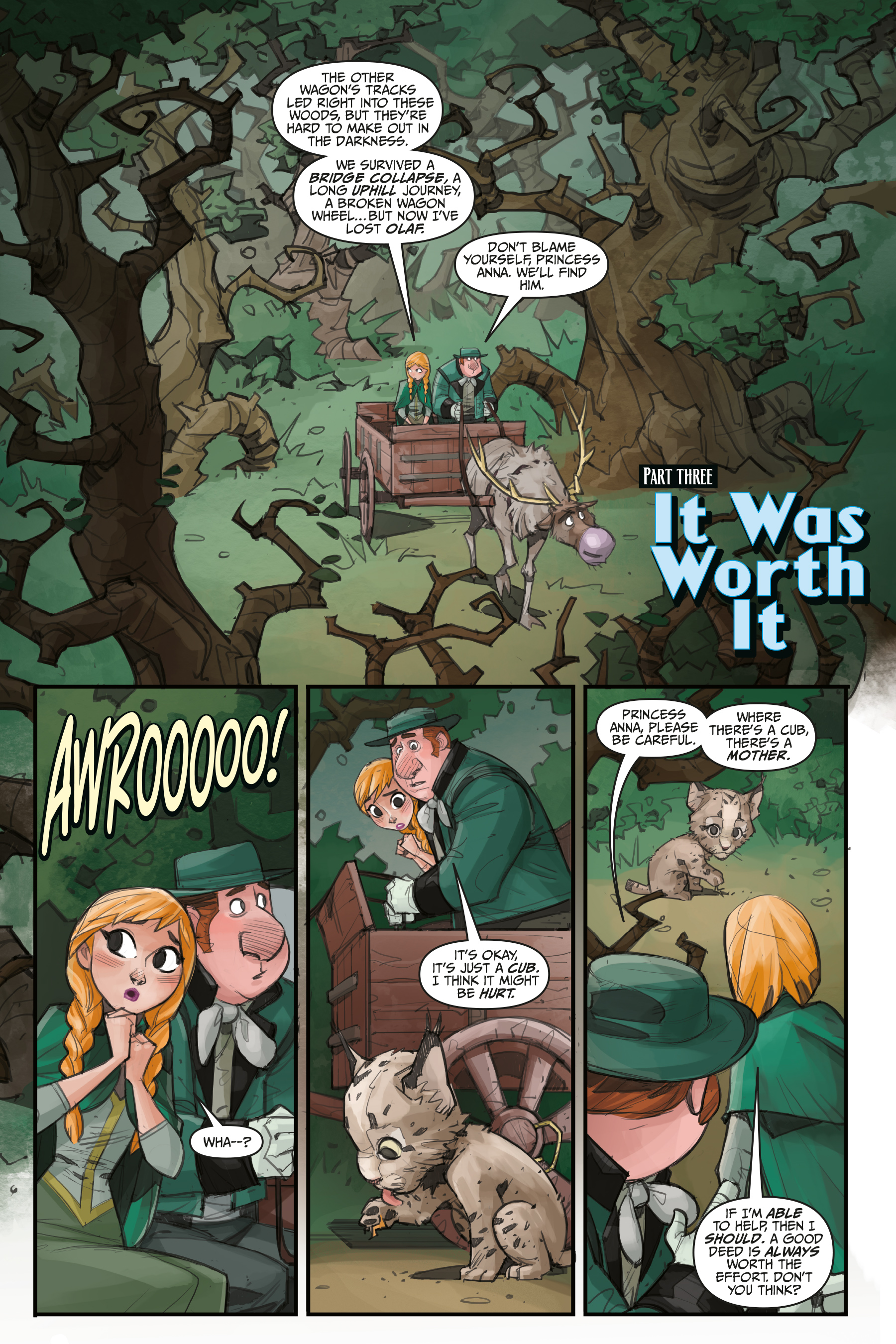 Read online Disney Frozen: Reunion Road comic -  Issue # _TPB - 46