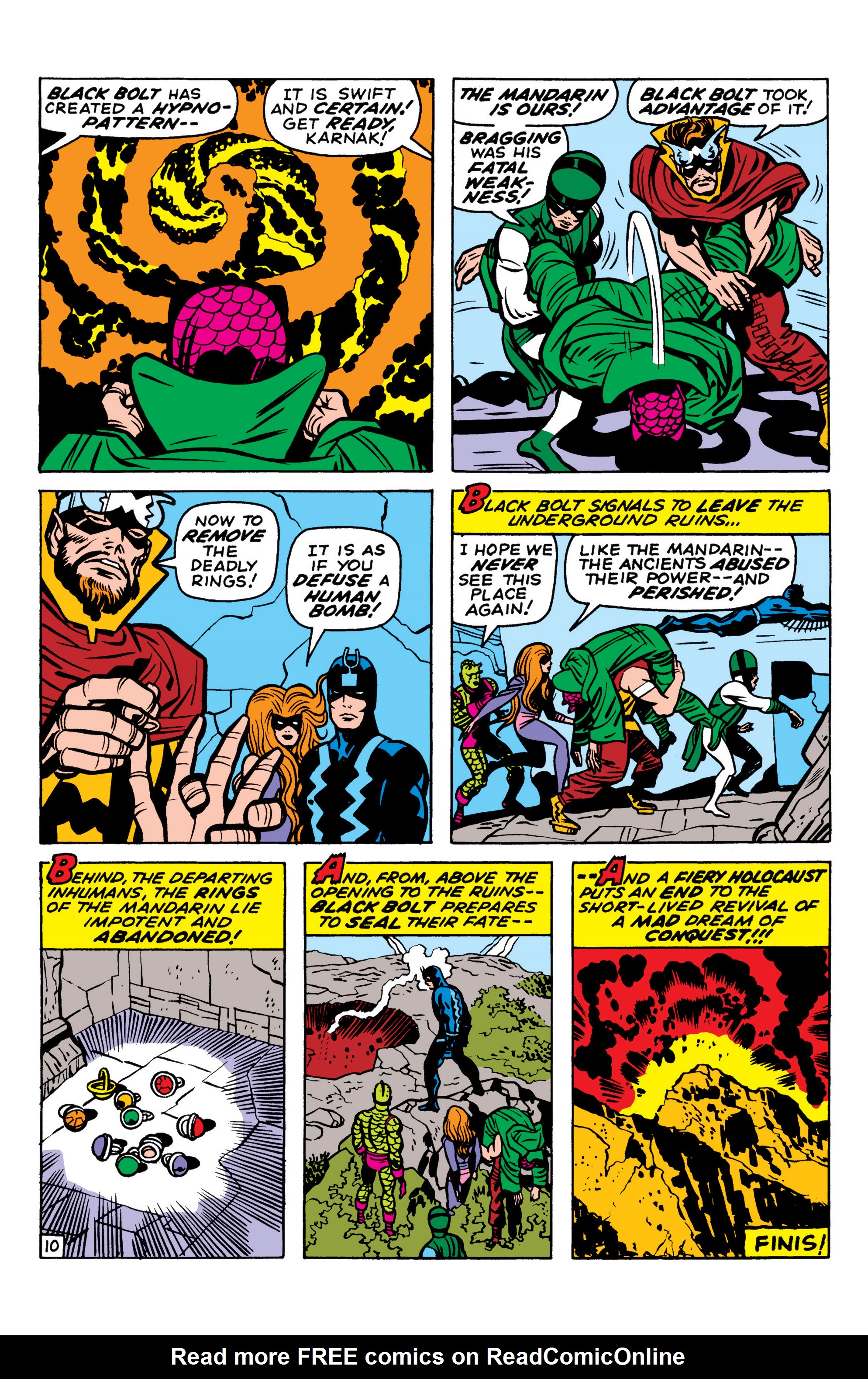 Read online Marvel Masterworks: The Inhumans comic -  Issue # TPB 1 (Part 2) - 12