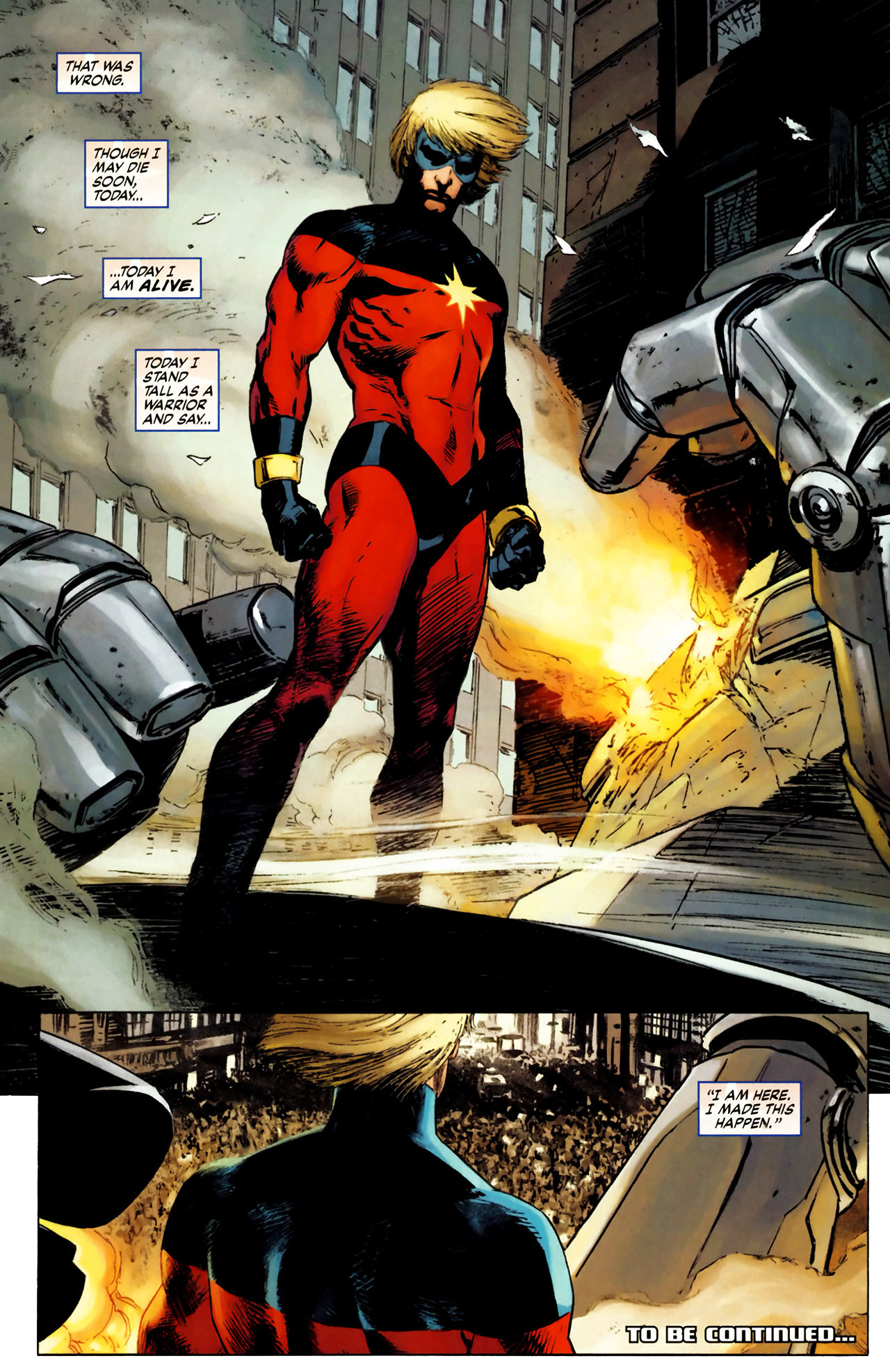 Read online Captain Marvel (2008) comic -  Issue #1 - 23