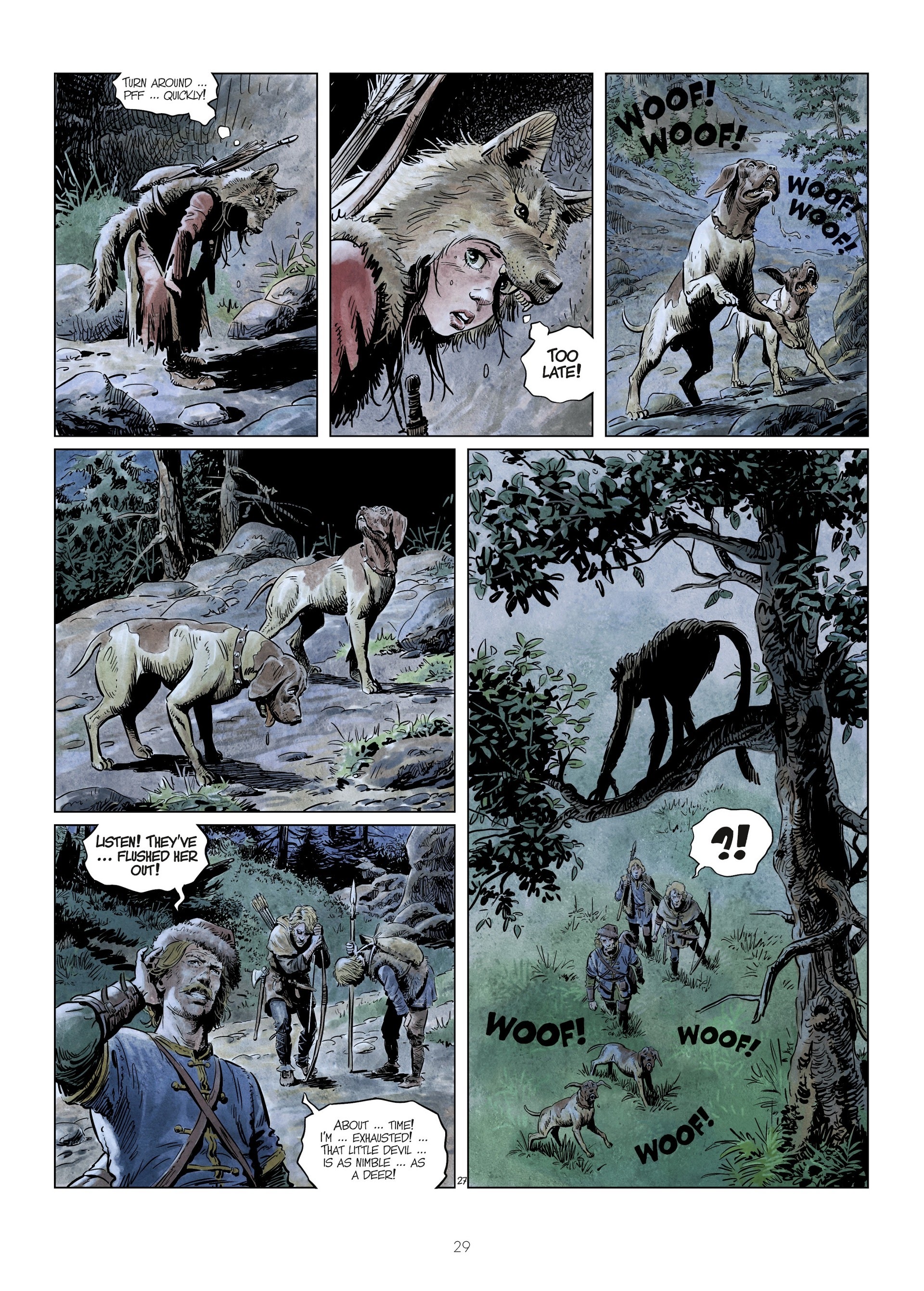Read online The World of Thorgal: Wolfcub comic -  Issue #4 - 31