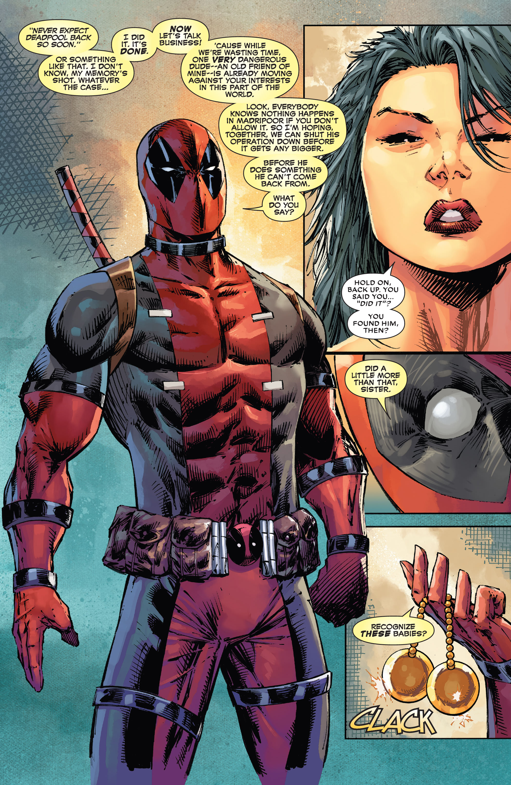Read online Deadpool: Badder Blood comic -  Issue #1 - 16