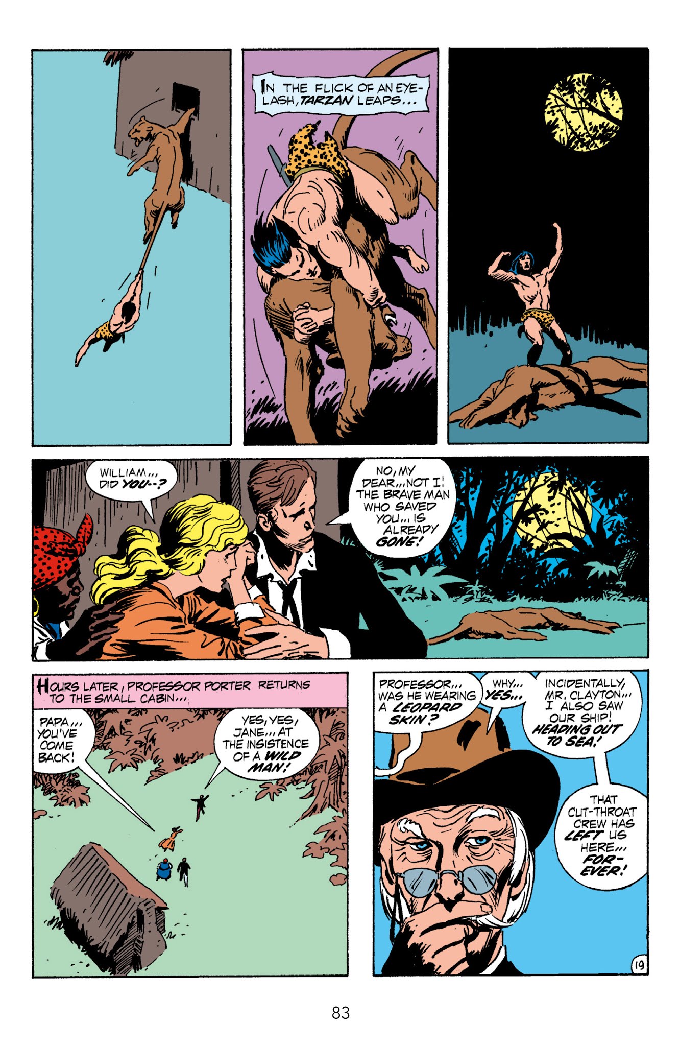 Read online Edgar Rice Burroughs' Tarzan The Joe Kubert Years comic -  Issue # TPB 1 (Part 1) - 83
