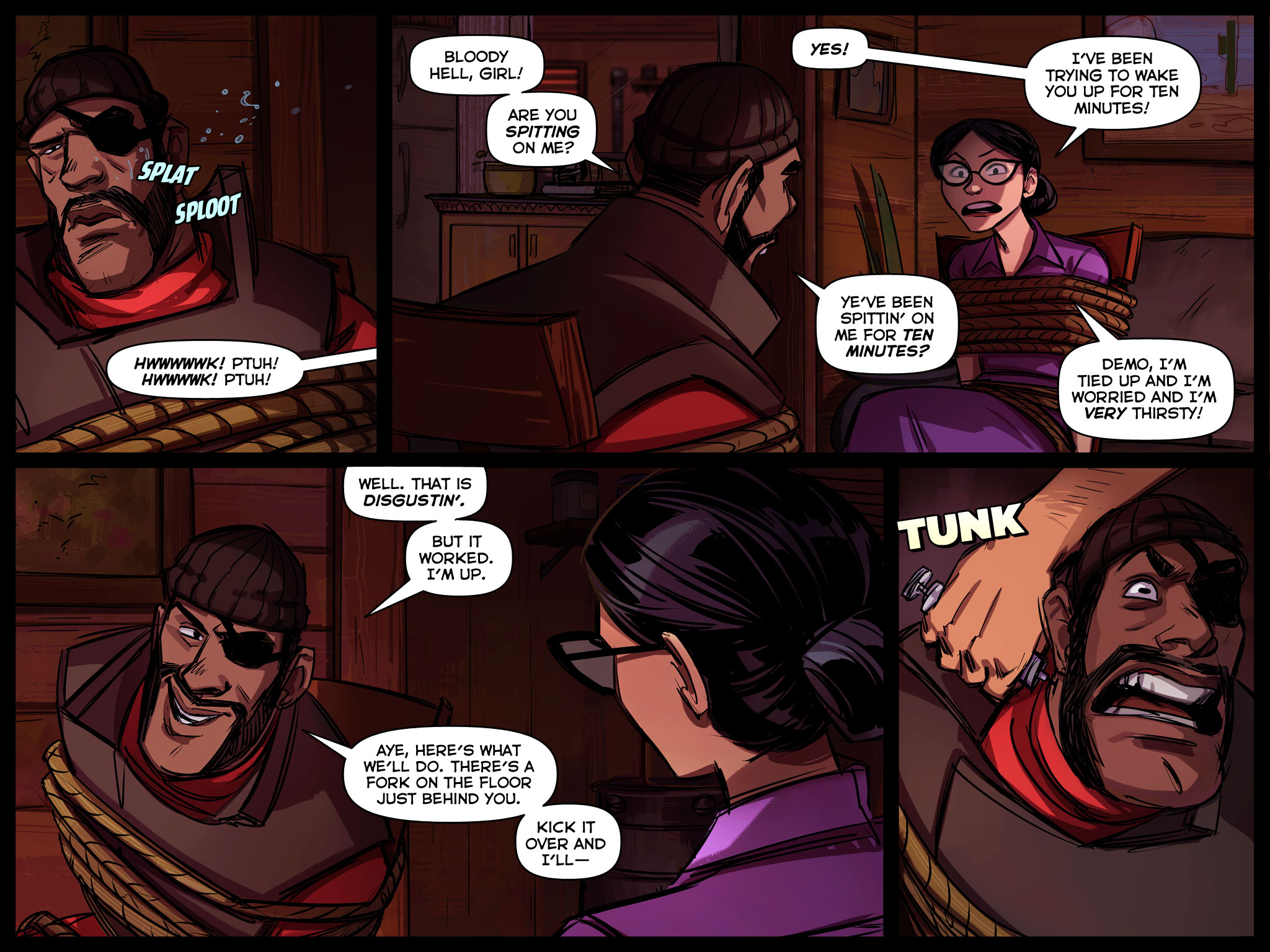 Read online Team Fortress 2 comic -  Issue #4 - 60