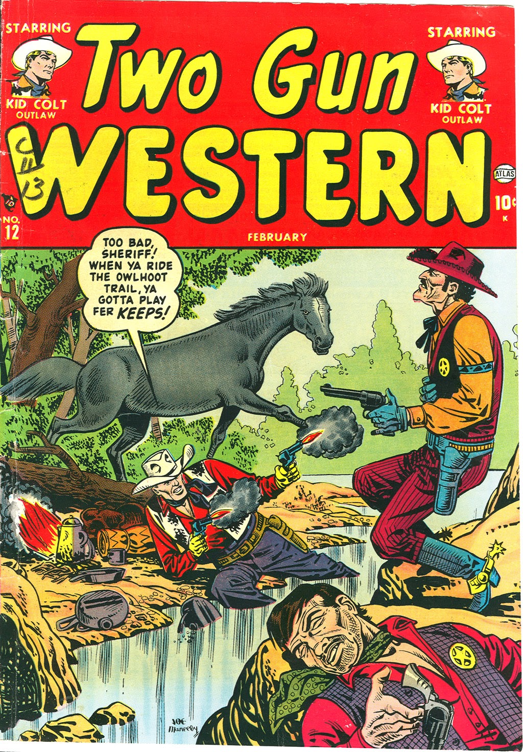 Read online Two Gun Western (1950) comic -  Issue #12 - 1