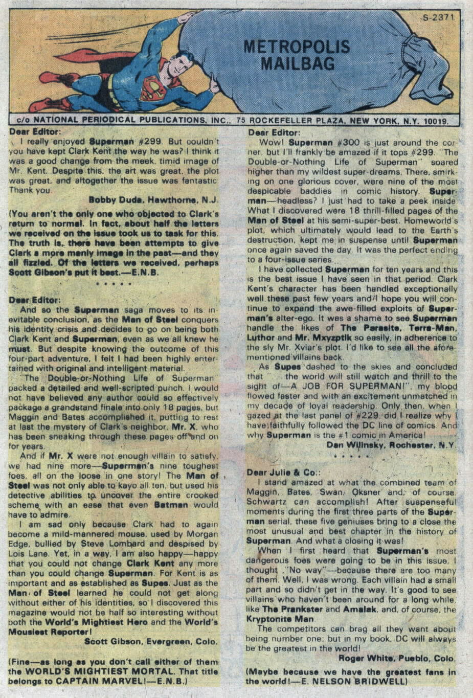 Read online Superman (1939) comic -  Issue #303 - 19