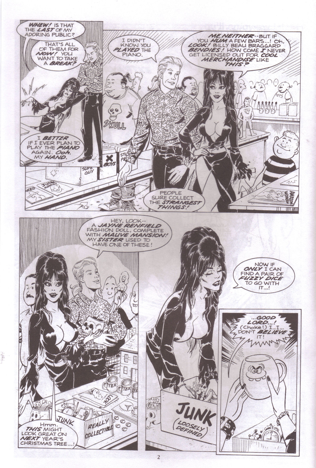 Read online Elvira, Mistress of the Dark comic -  Issue #43 - 4