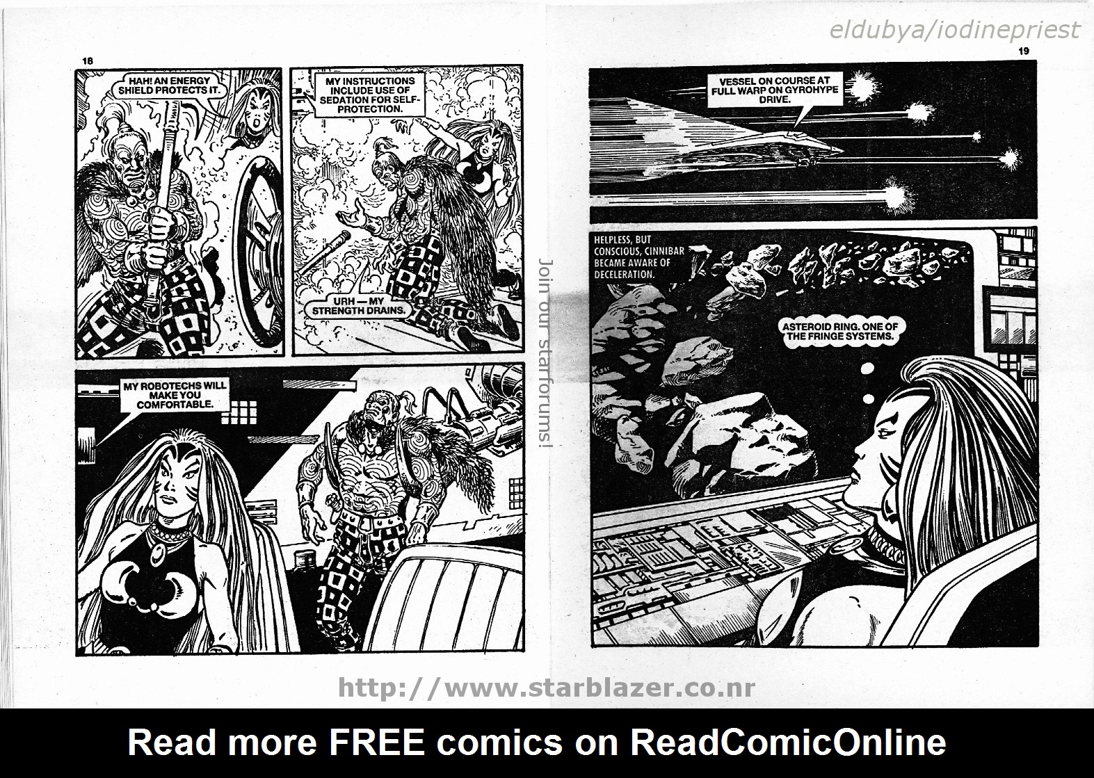 Read online Starblazer comic -  Issue #264 - 11