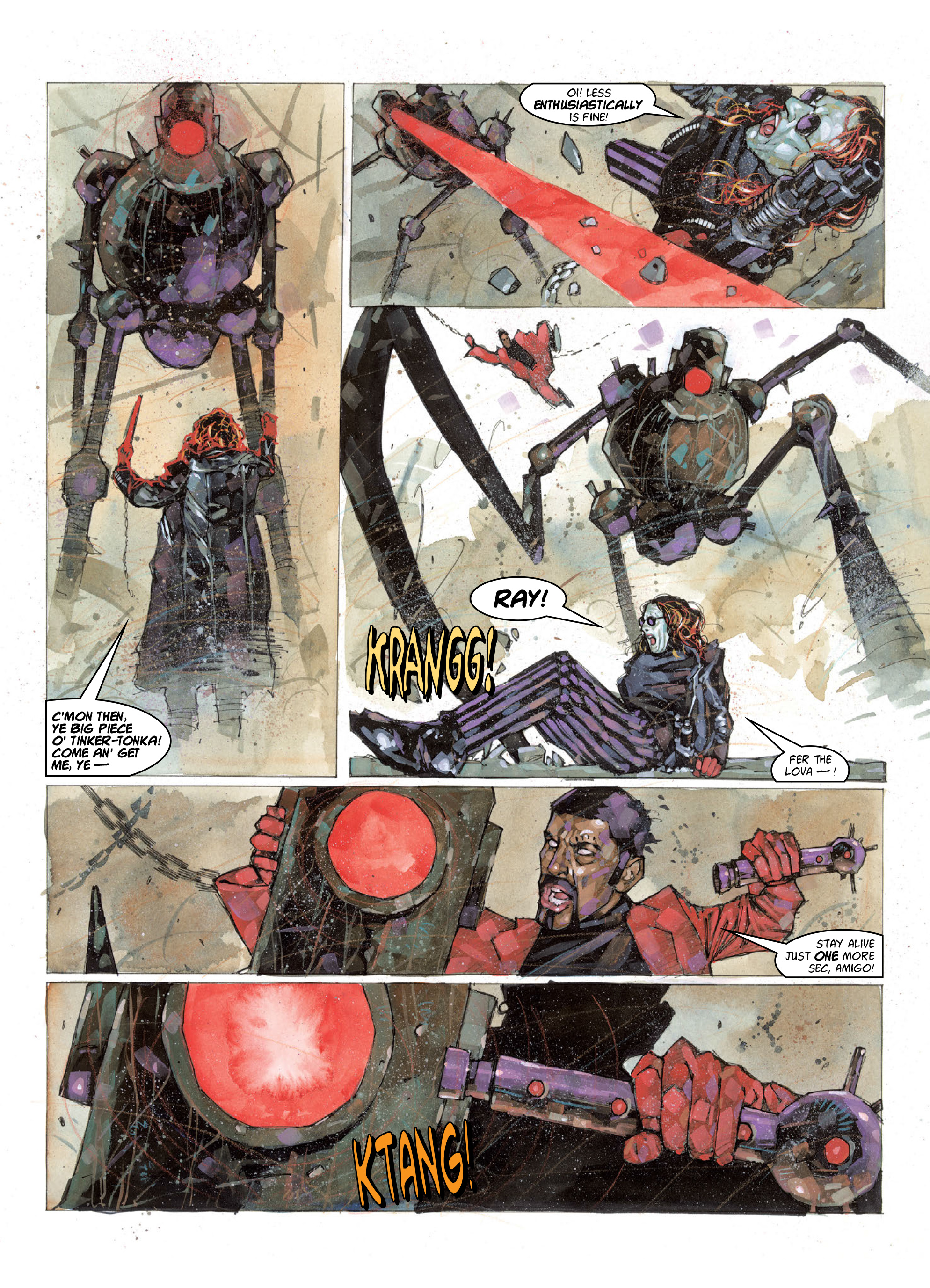 Read online Judge Dredd Megazine (Vol. 5) comic -  Issue #376 - 78