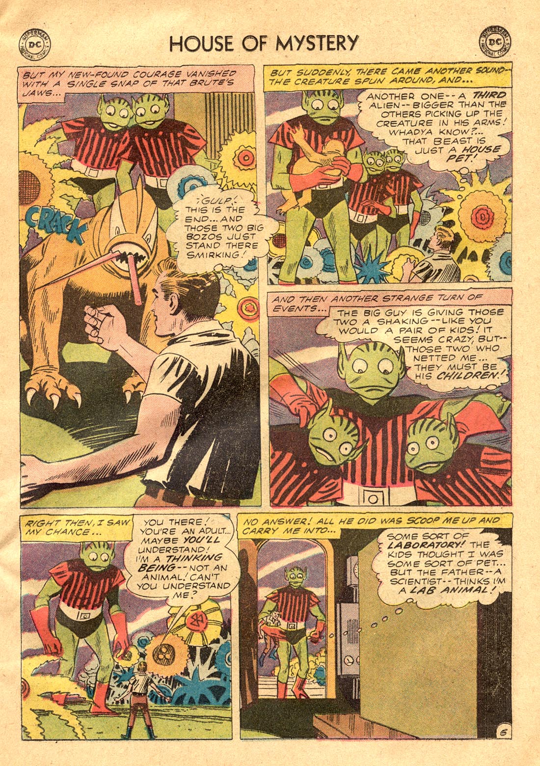 Read online House of Mystery (1951) comic -  Issue #107 - 7