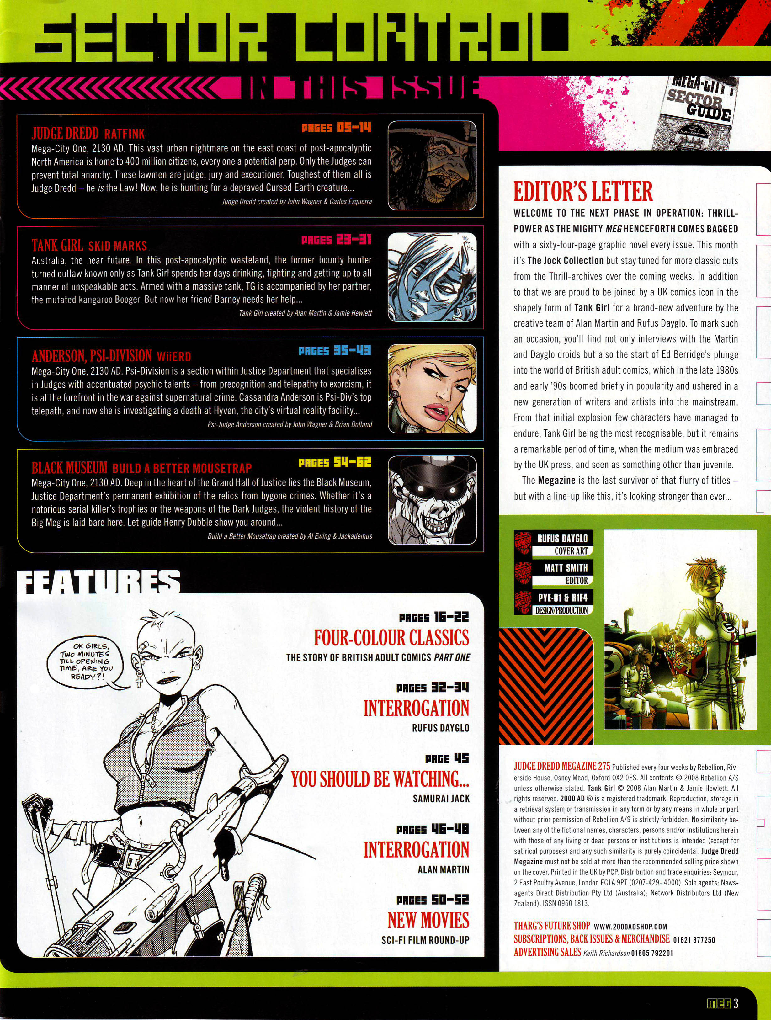 Read online Judge Dredd Megazine (Vol. 5) comic -  Issue #275 - 3