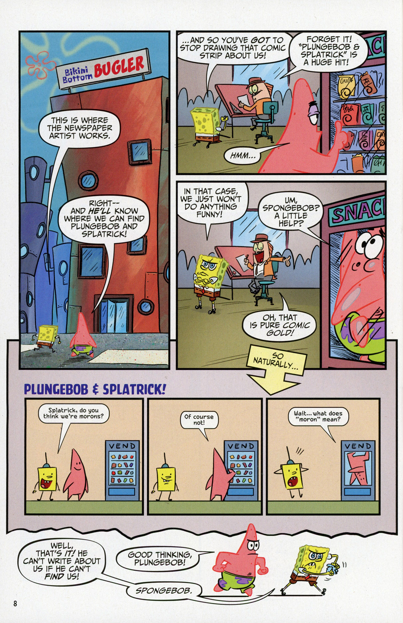 Read online SpongeBob Comics comic -  Issue #39 - 10