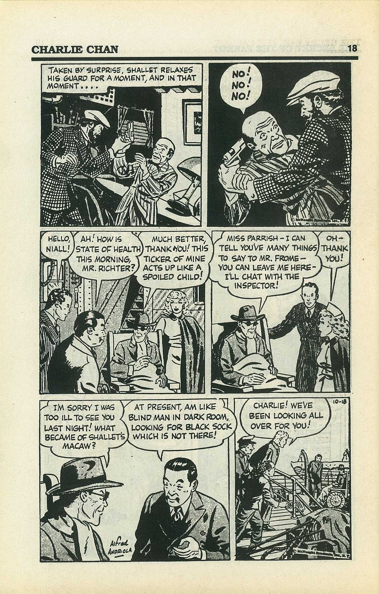 Read online Charlie Chan comic -  Issue #6 - 20