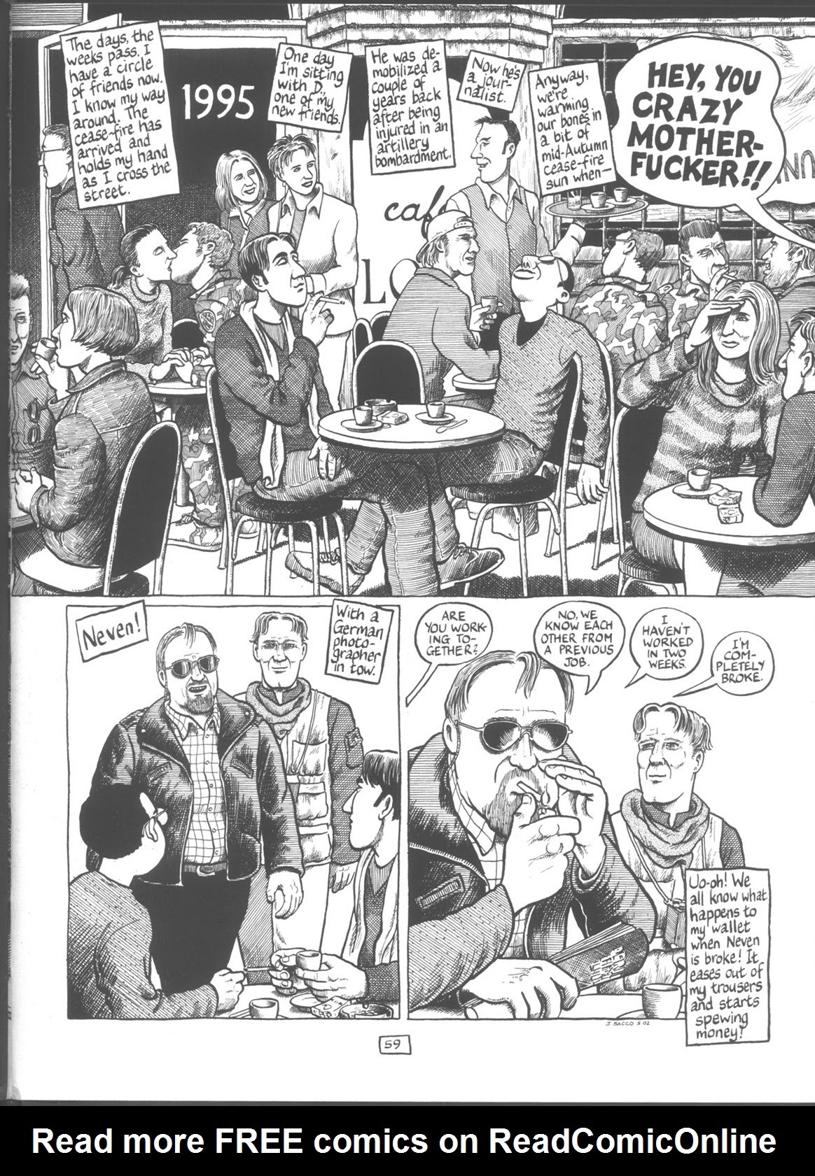 Read online The Fixer: A Story from Sarajevo comic -  Issue # TPB - 63