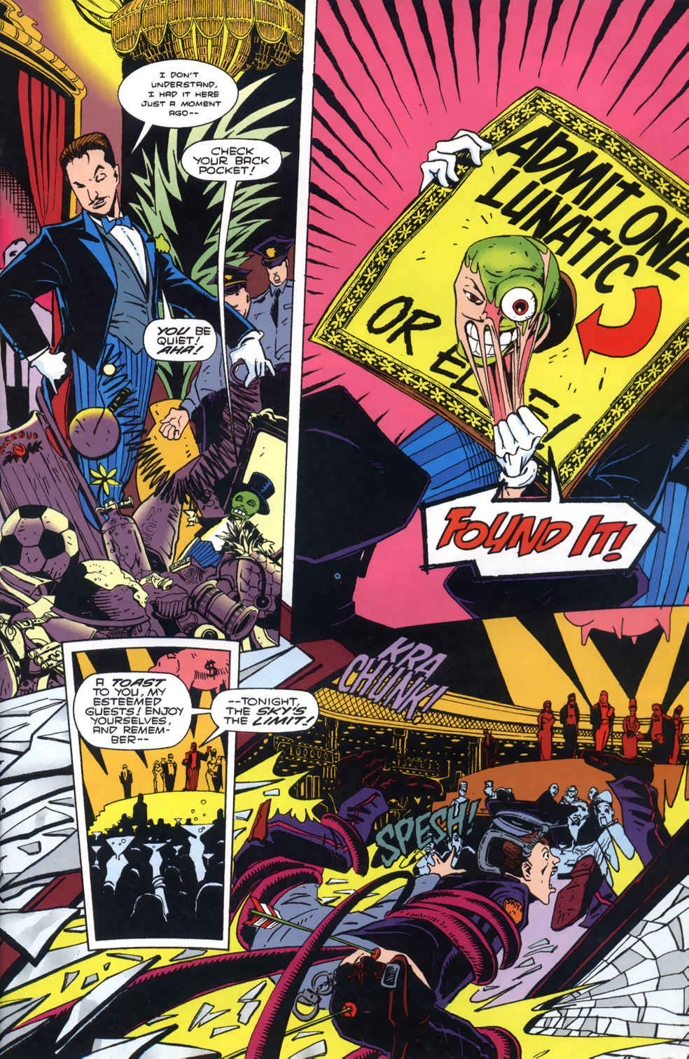 Read online The Mask: The Hunt for Green October comic -  Issue #2 - 12