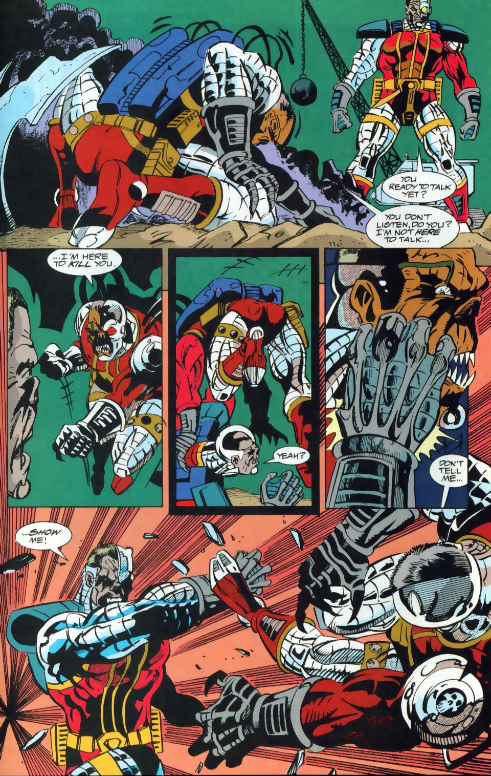 Read online Deathlok (1991) comic -  Issue #16 - 17