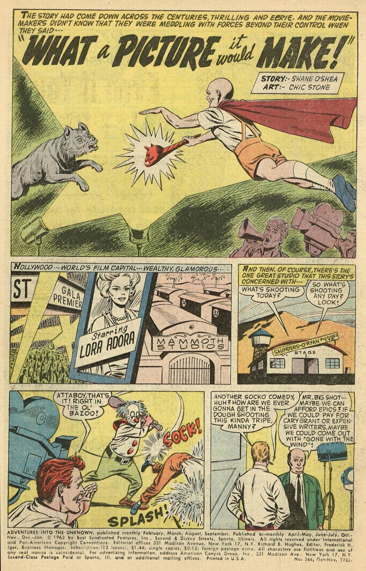 Read online Adventures Into The Unknown comic -  Issue #144 - 3