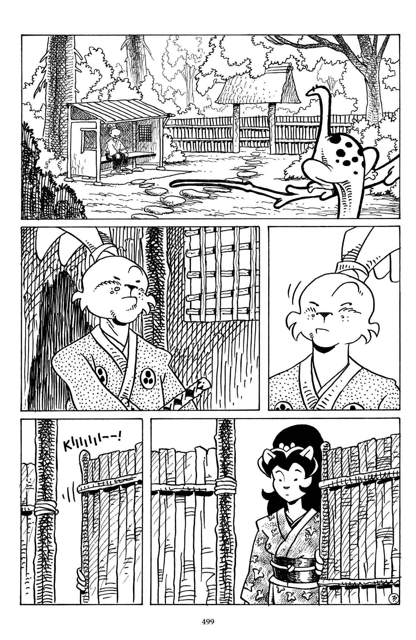 Read online The Usagi Yojimbo Saga comic -  Issue # TPB 5 - 493