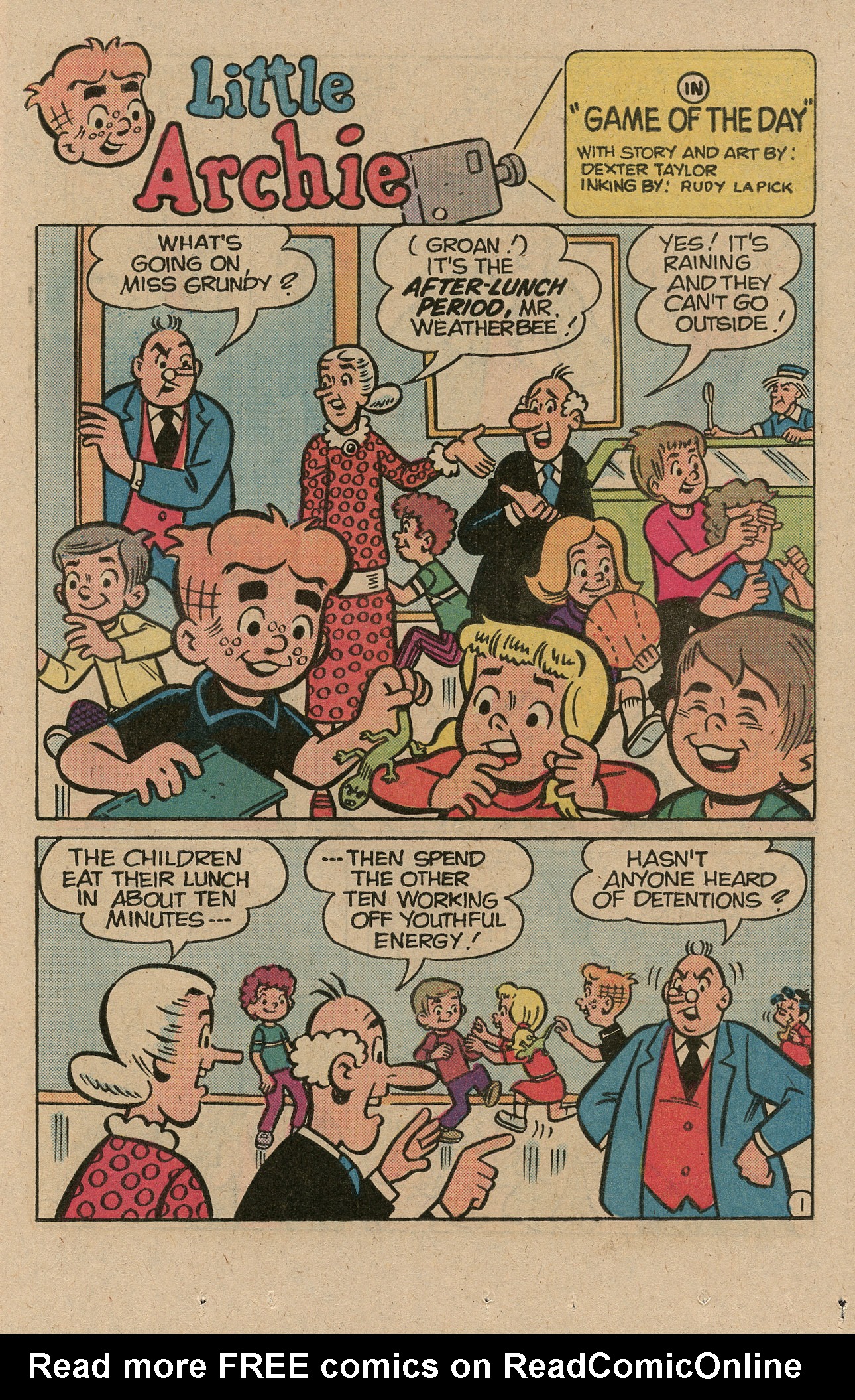 Read online Archie's TV Laugh-Out comic -  Issue #85 - 13