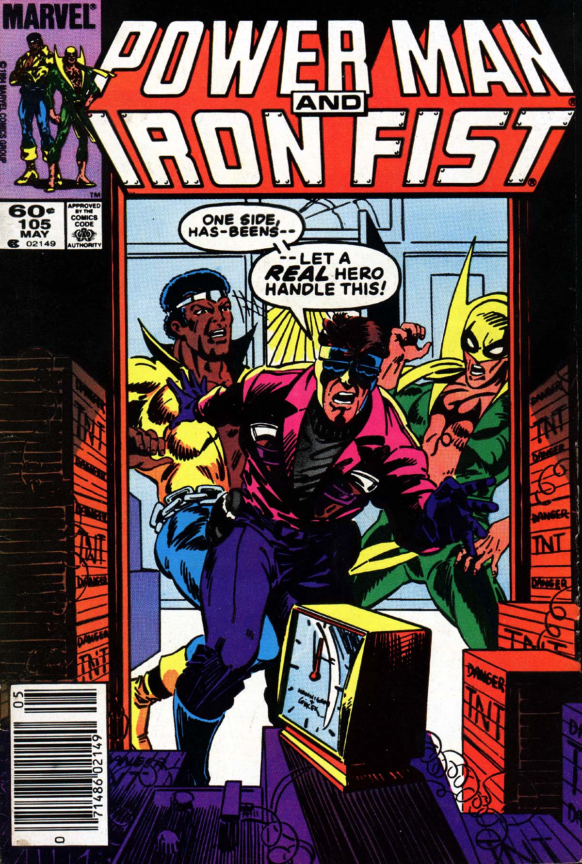 Read online Power Man and Iron Fist (1978) comic -  Issue #105 - 1