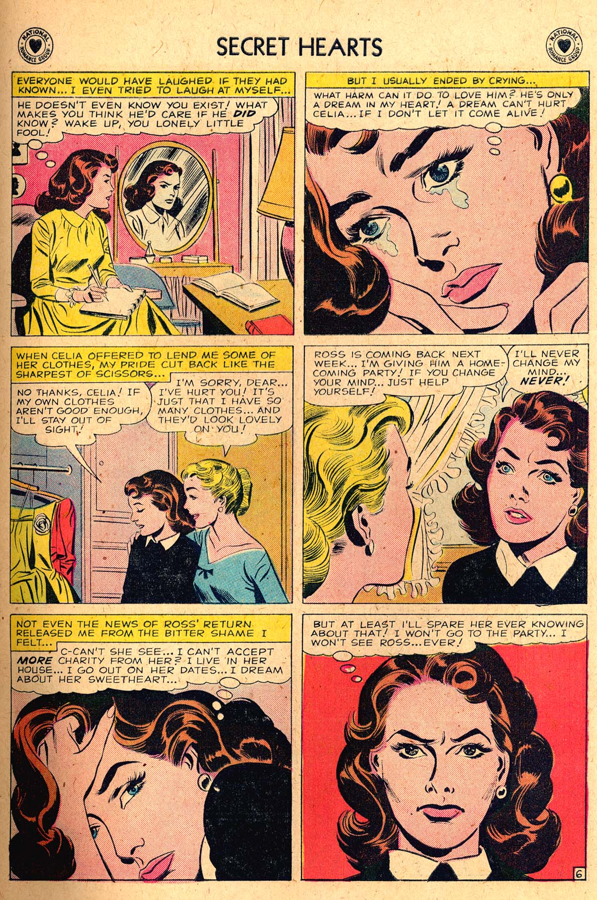 Read online Secret Hearts comic -  Issue #52 - 31