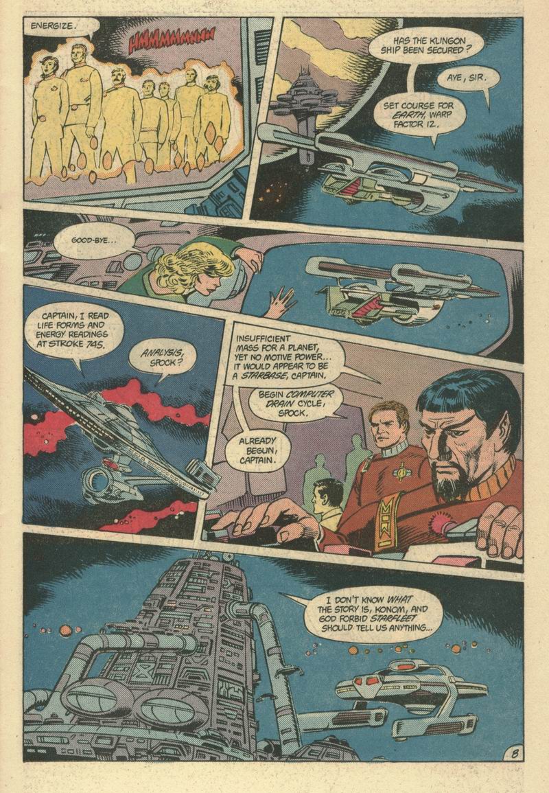 Read online Star Trek (1984) comic -  Issue #10 - 9