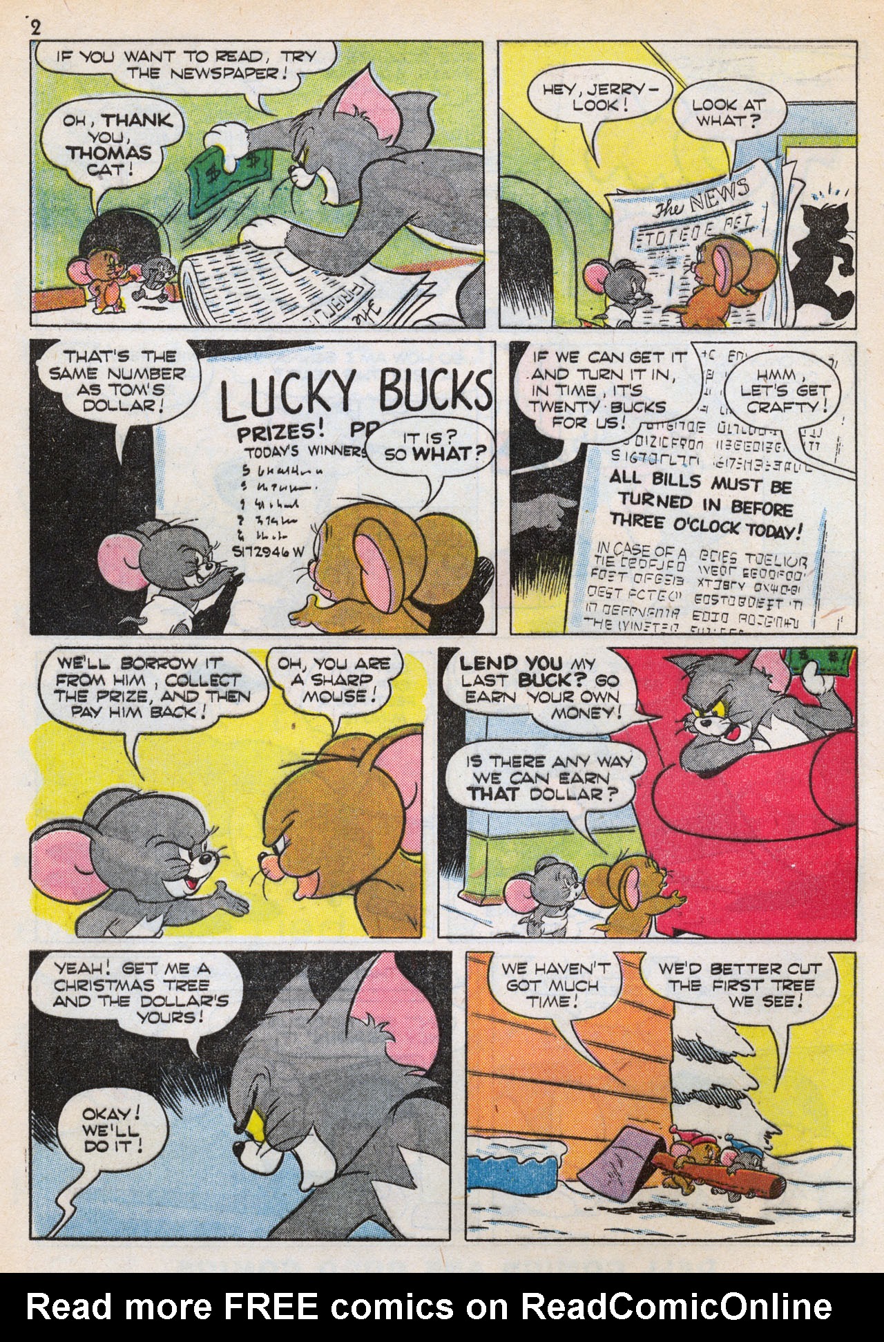 Read online M.G.M.'s Tom and Jerry's Winter Fun comic -  Issue #3 - 5