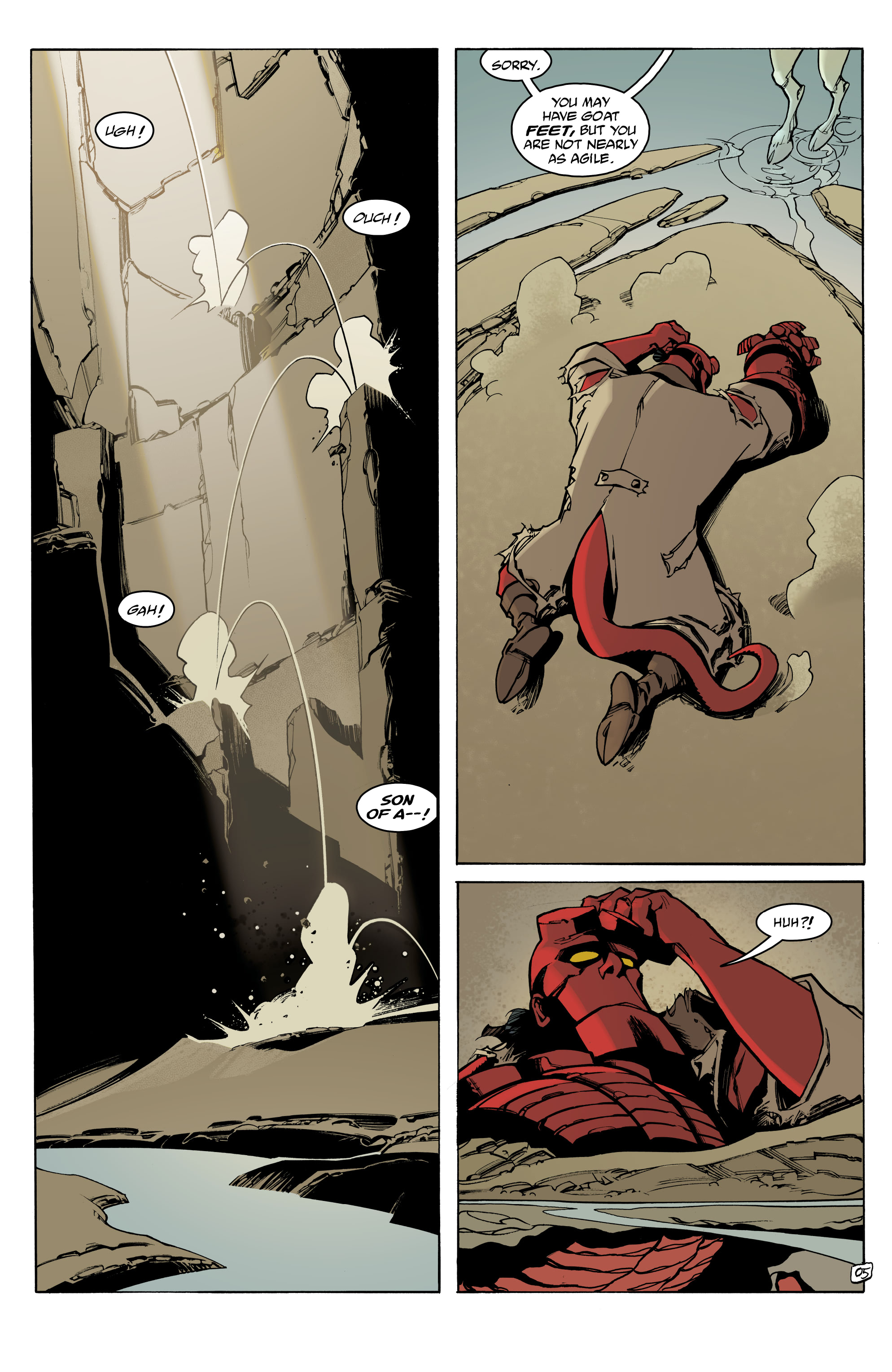 Read online Hellboy and the B.P.R.D.: Night of the Cyclops comic -  Issue # Full - 7