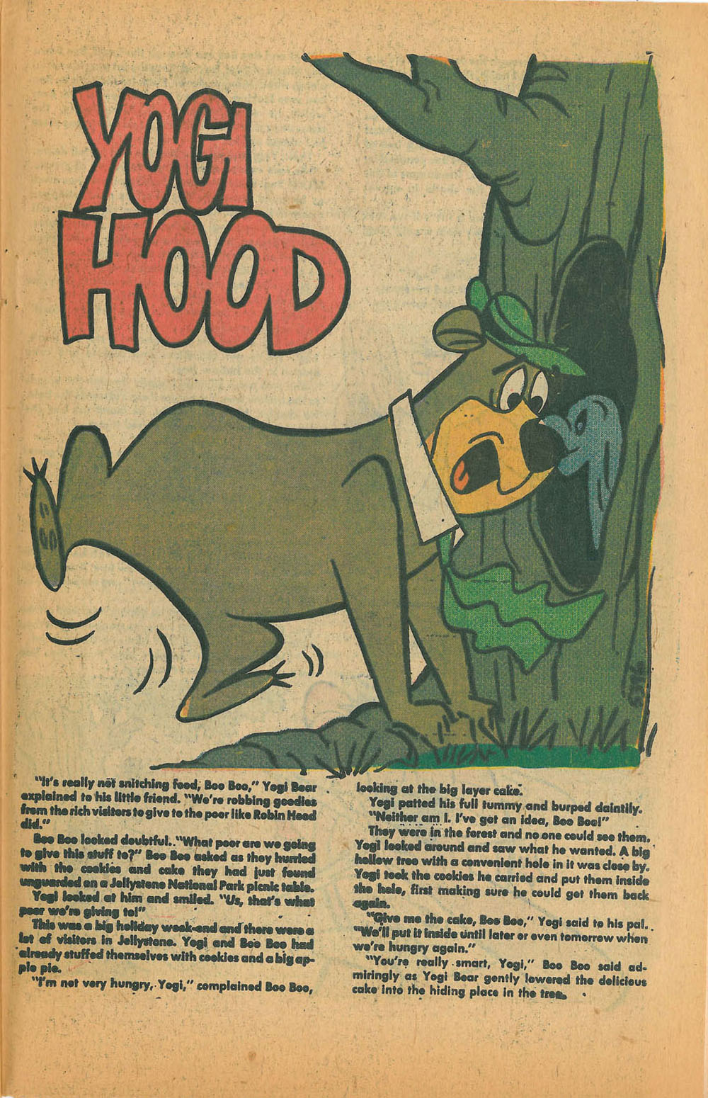 Read online Yogi Bear (1970) comic -  Issue #32 - 31