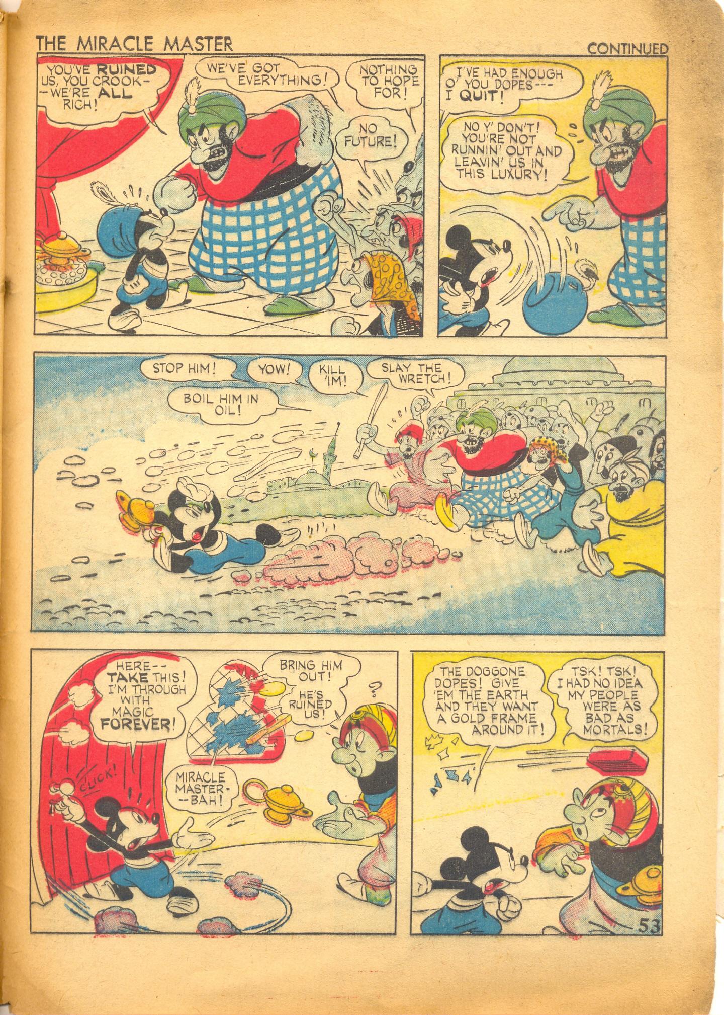 Read online Walt Disney's Comics and Stories comic -  Issue #21 - 55