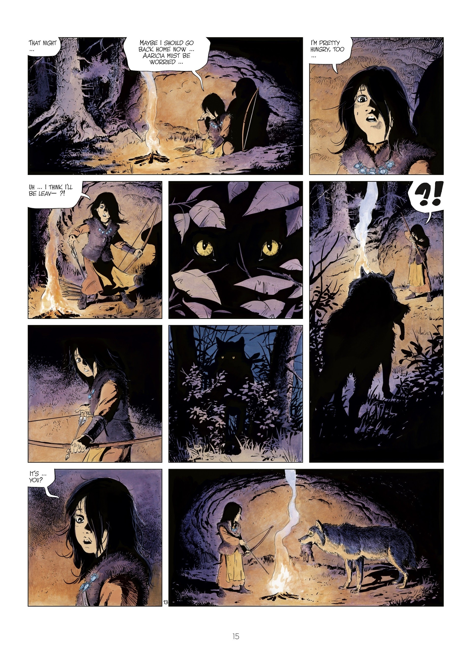 Read online The World of Thorgal: Wolfcub comic -  Issue #1 - 17