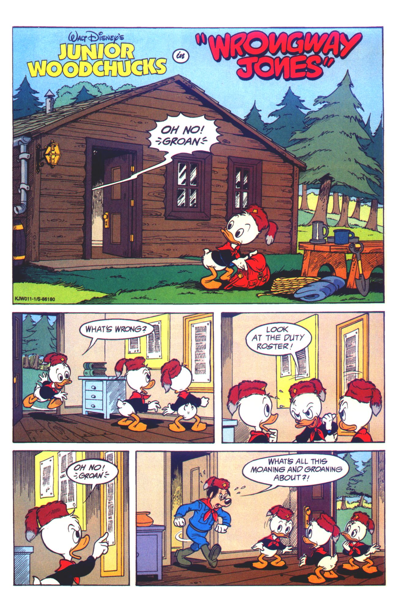 Read online Walt Disney's Junior Woodchucks Limited Series comic -  Issue #2 - 23