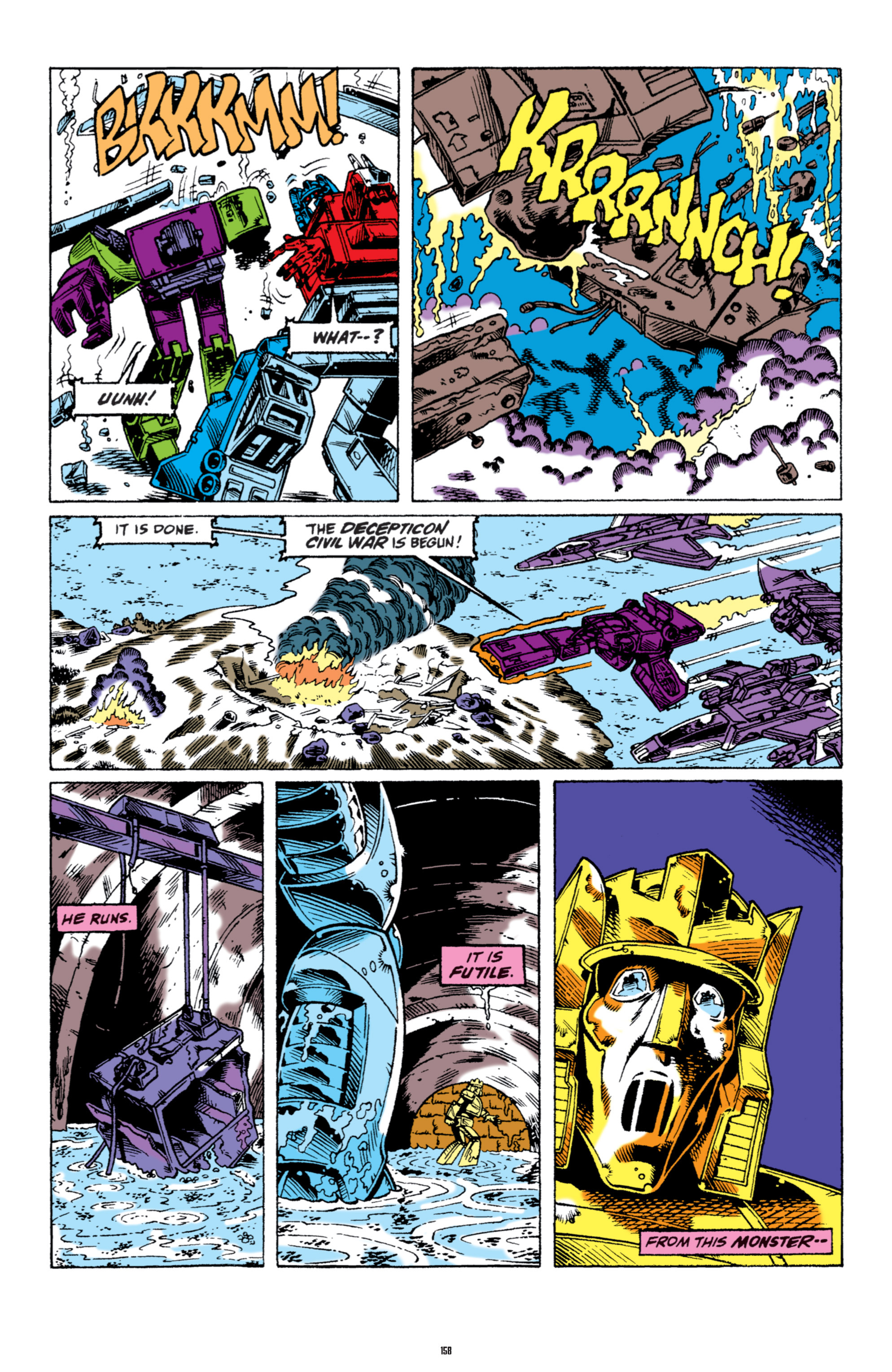 Read online The Transformers Classics comic -  Issue # TPB 6 - 158
