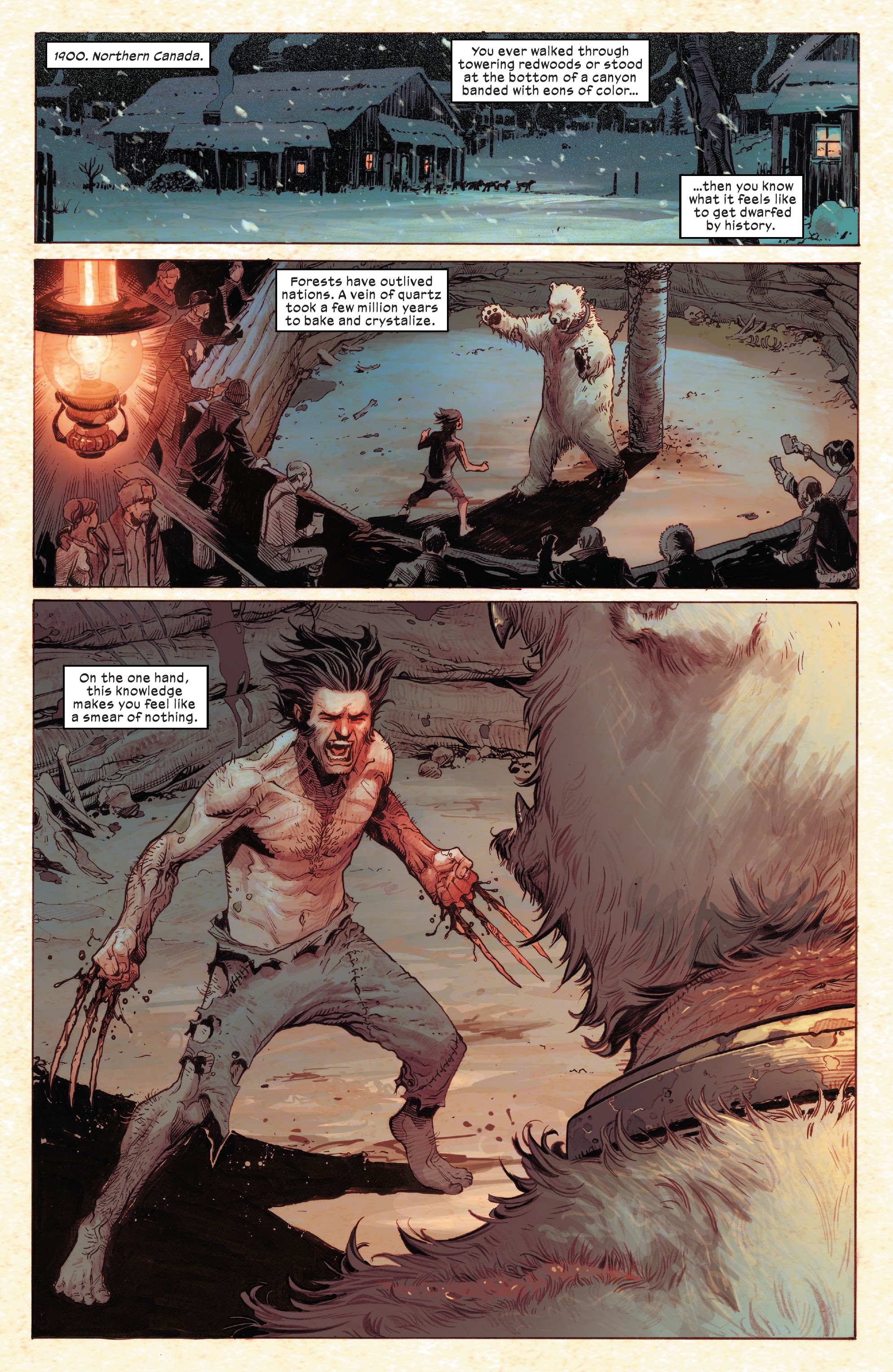 Read online X Lives Of Wolverine comic -  Issue #2 - 2