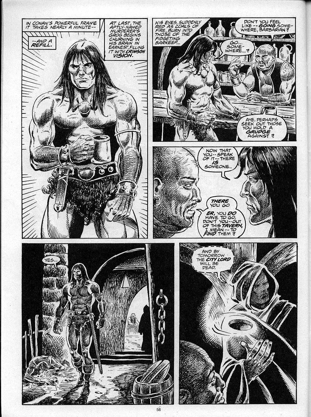 Read online The Savage Sword Of Conan comic -  Issue #204 - 58