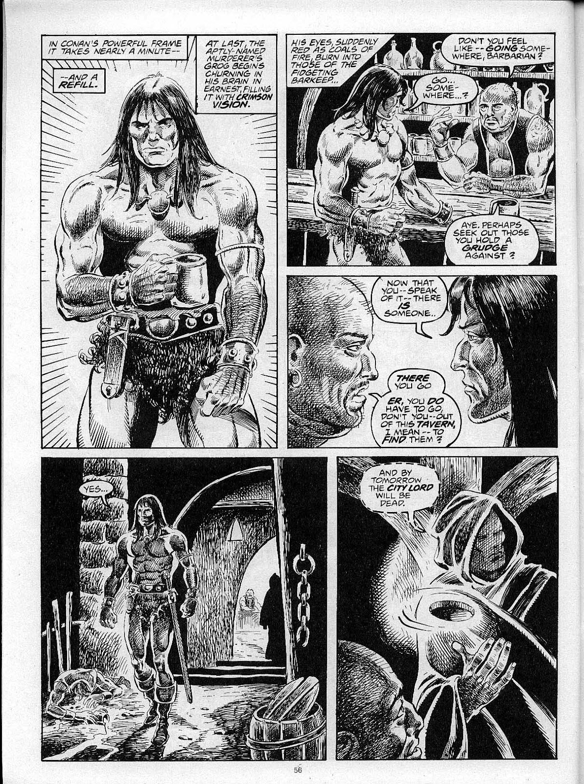 The Savage Sword Of Conan issue 204 - Page 58