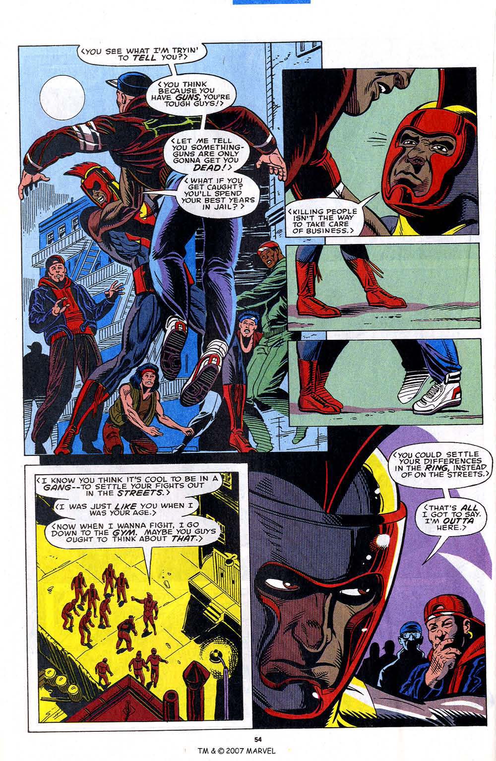 Read online Captain America (1968) comic -  Issue # _Annual 12 - 56
