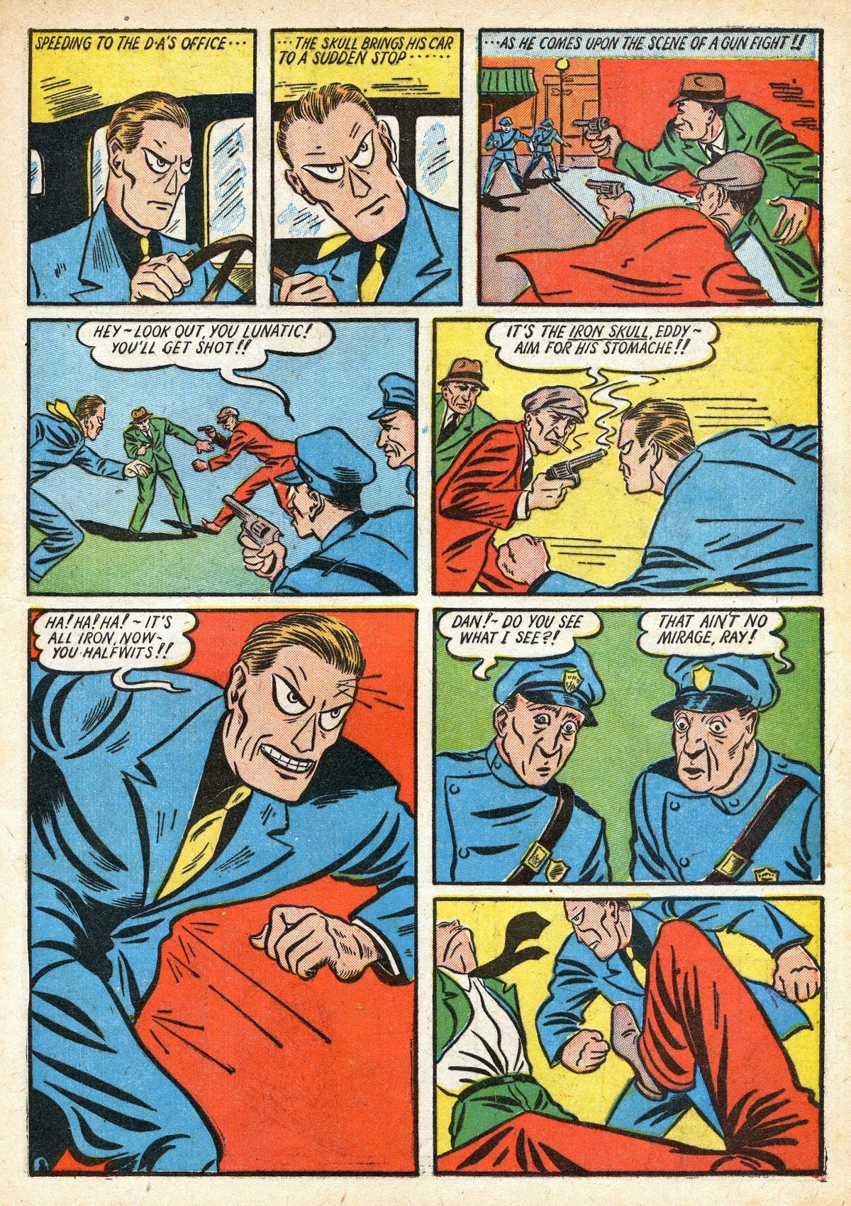 Read online Amazing Man Comics comic -  Issue #16 - 17