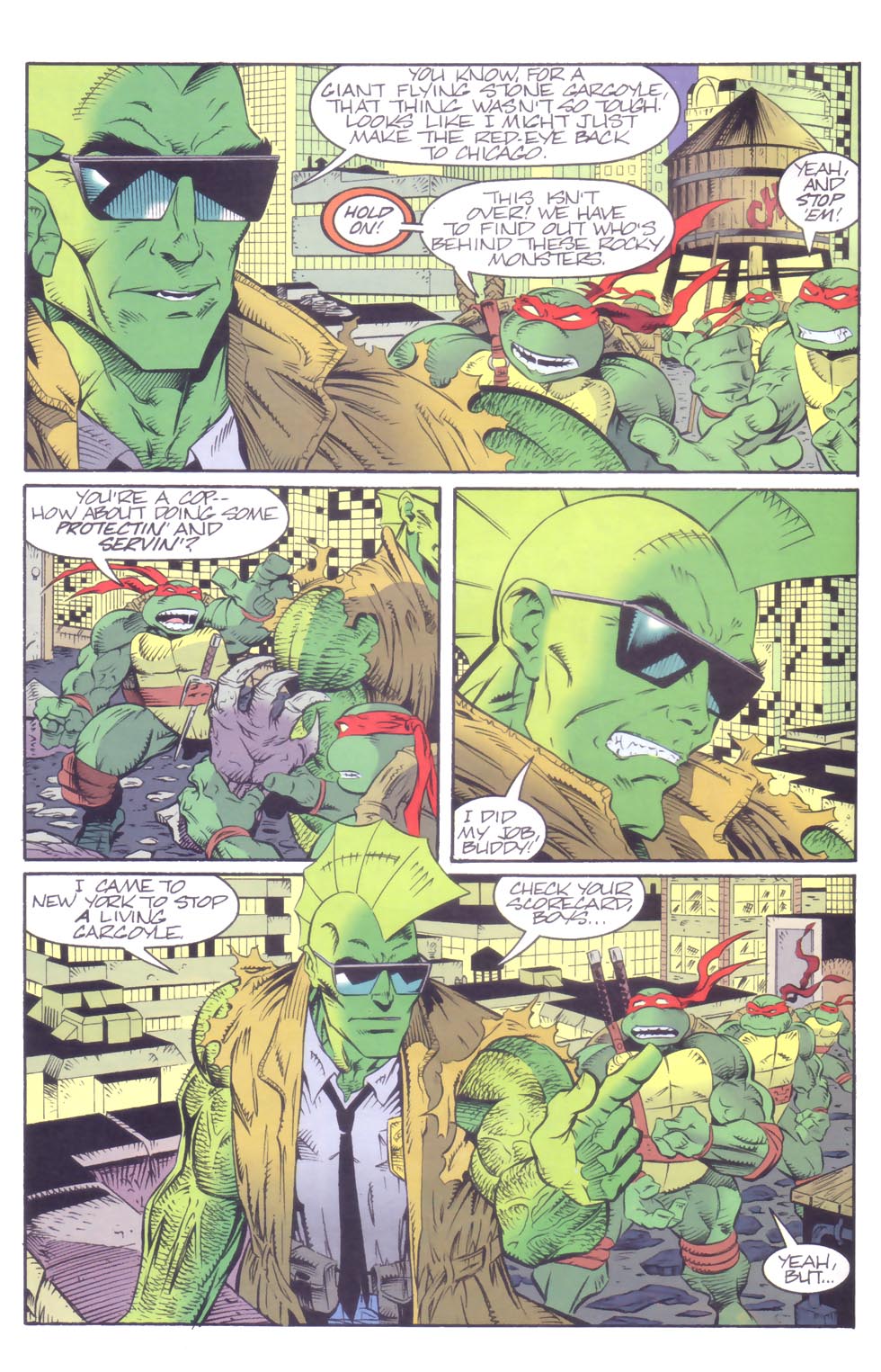 Read online Savage Dragon/Teenage Mutant Ninja Turtles Crossover comic -  Issue # Full - 4