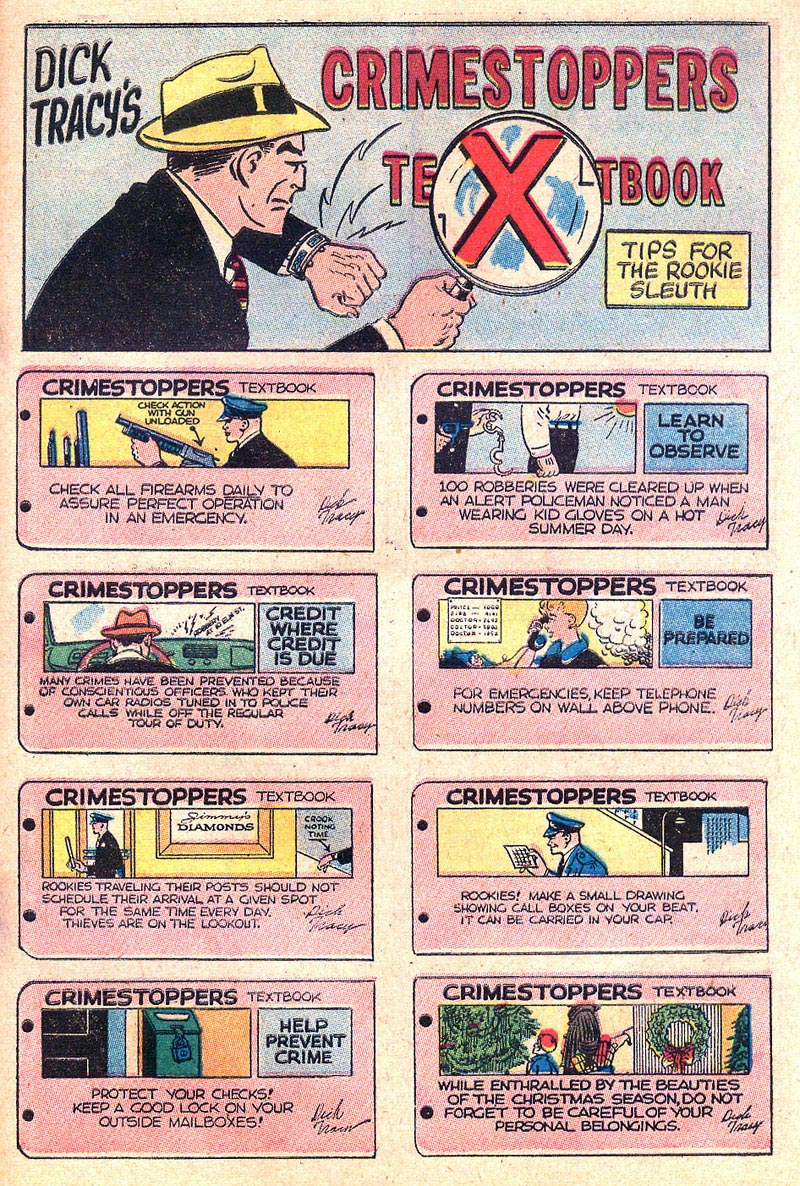 Read online Dick Tracy comic -  Issue #132 - 21