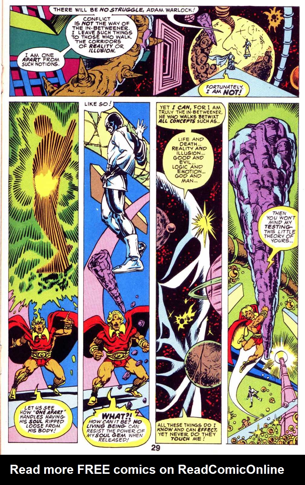 Read online Warlock (1982) comic -  Issue #3 - 29