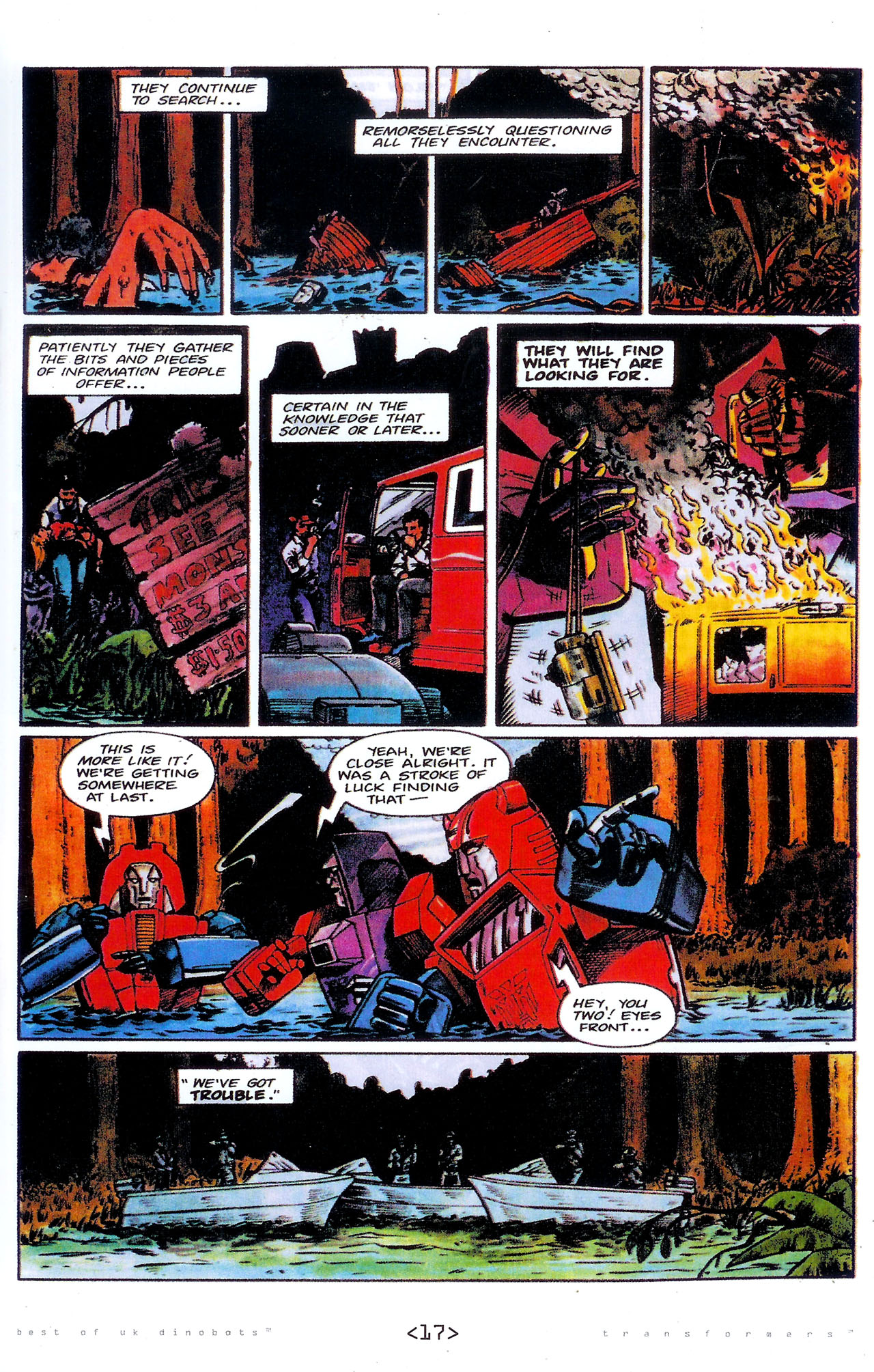 Read online The Transformers: Best of UK: Dinobots comic -  Issue #2 - 20