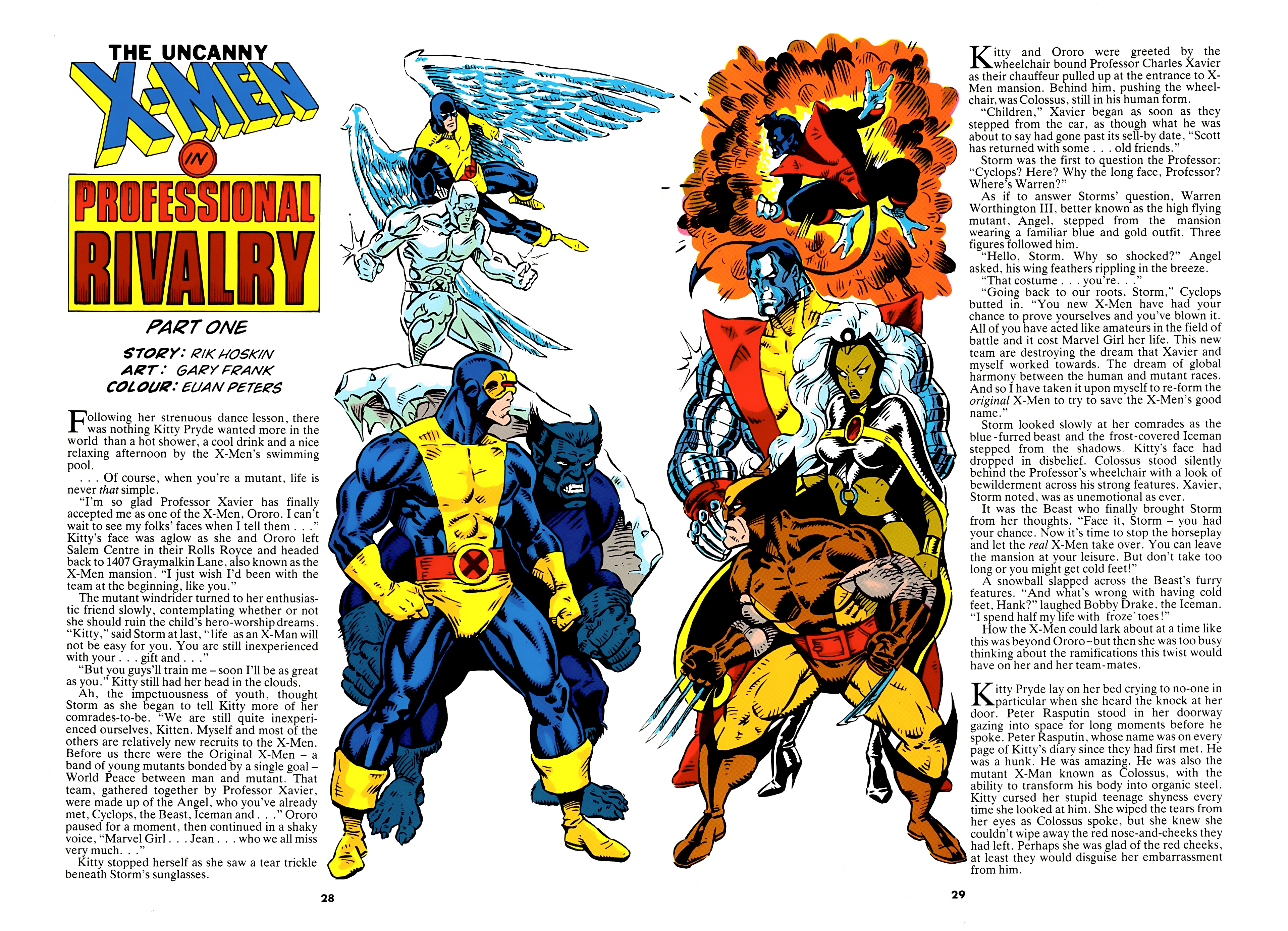 Read online X-Men Annual UK comic -  Issue #1992 - 26