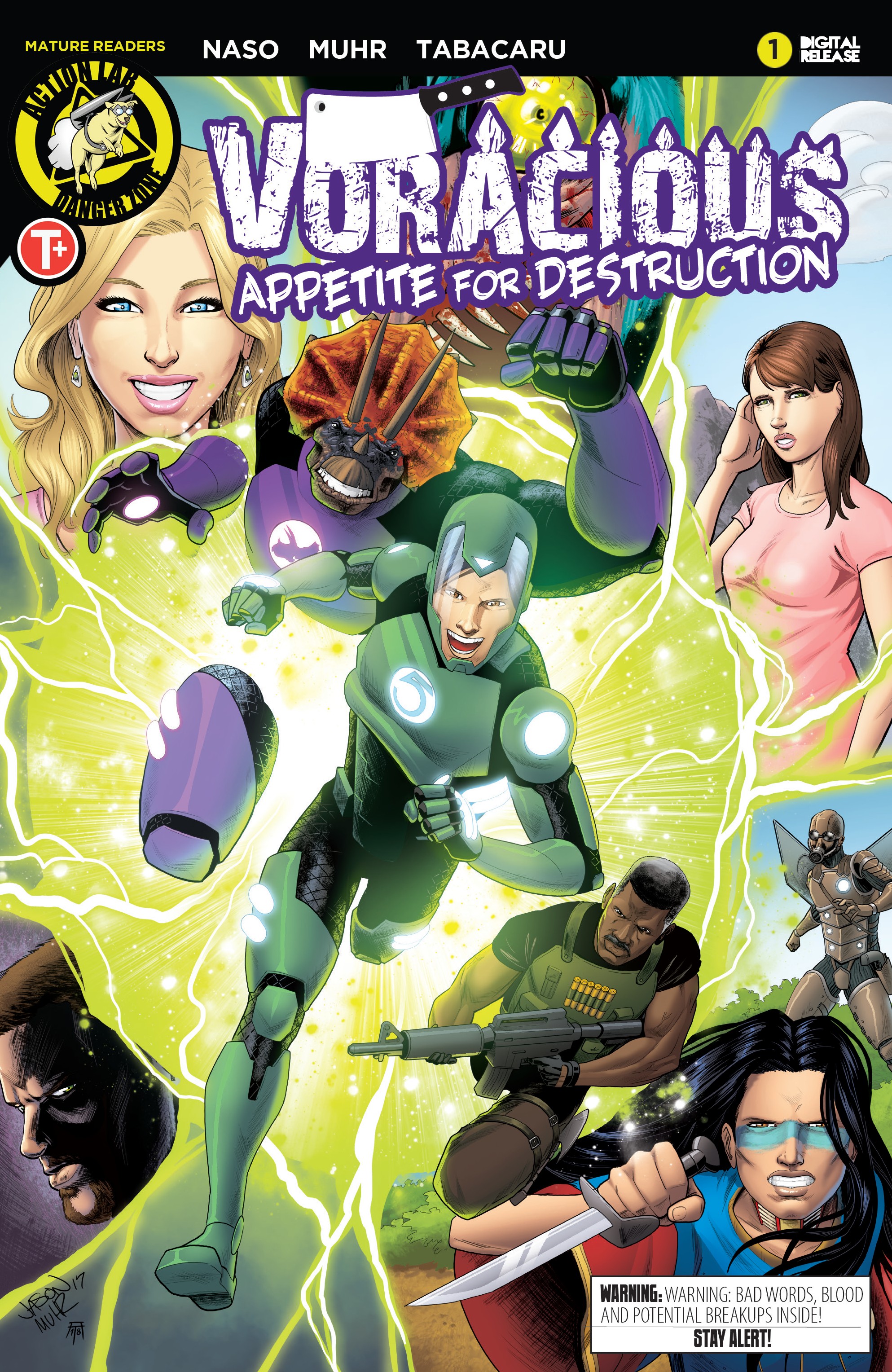 Read online Voracious: Appetite for Destruction comic -  Issue #1 - 1